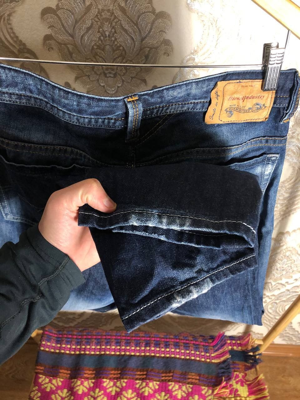 Diesel VINTAGE DIESEL INDUSTRY DENIM DIVISION JEANS CASUAL Y2K 90s Size US 30 / EU 46 - 9 Thumbnail