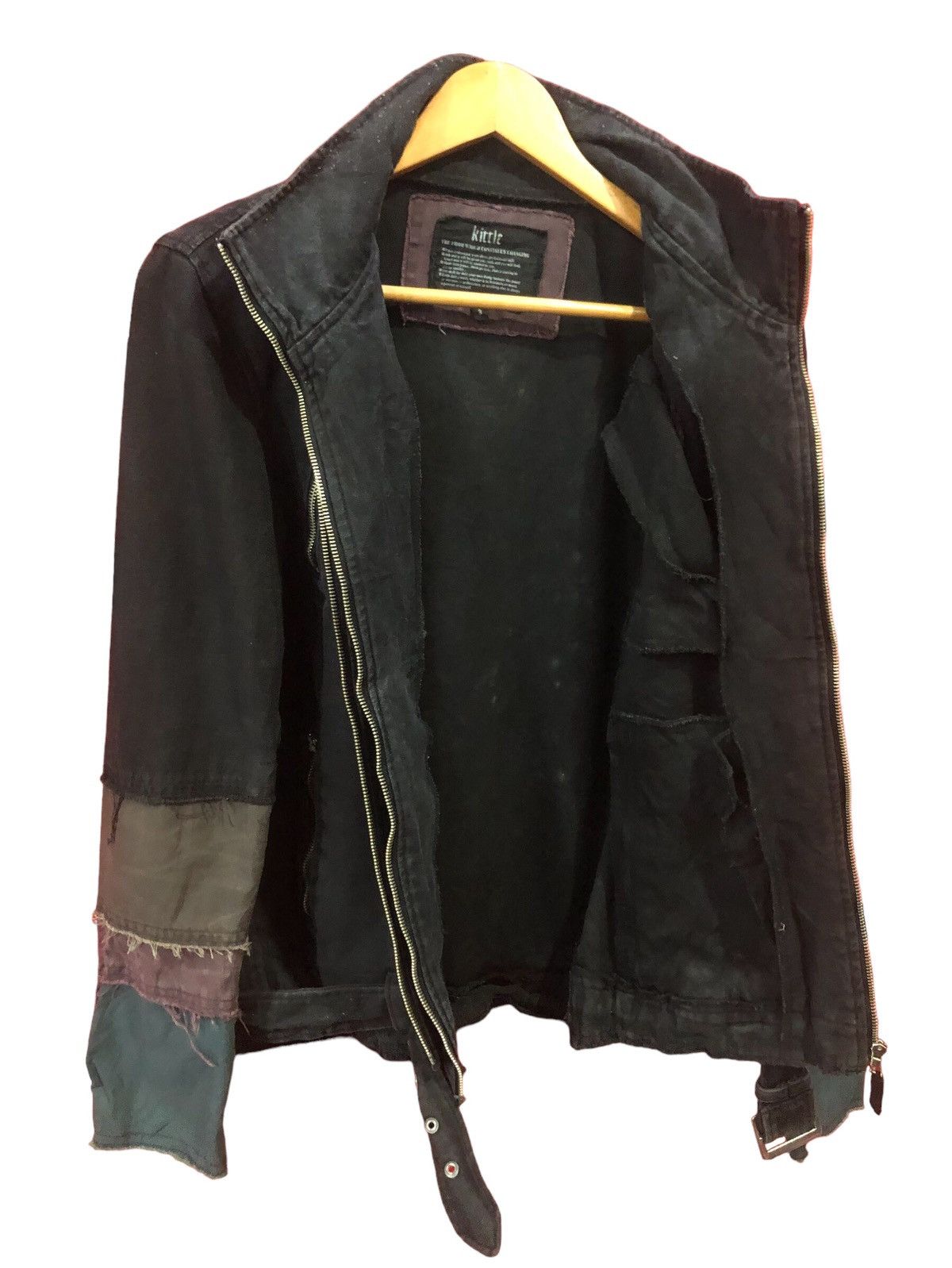 Japanese Brand × Vintage Kittle Zipper Punk Jacket Size US M / EU 48-50 / 2 - 5 Thumbnail