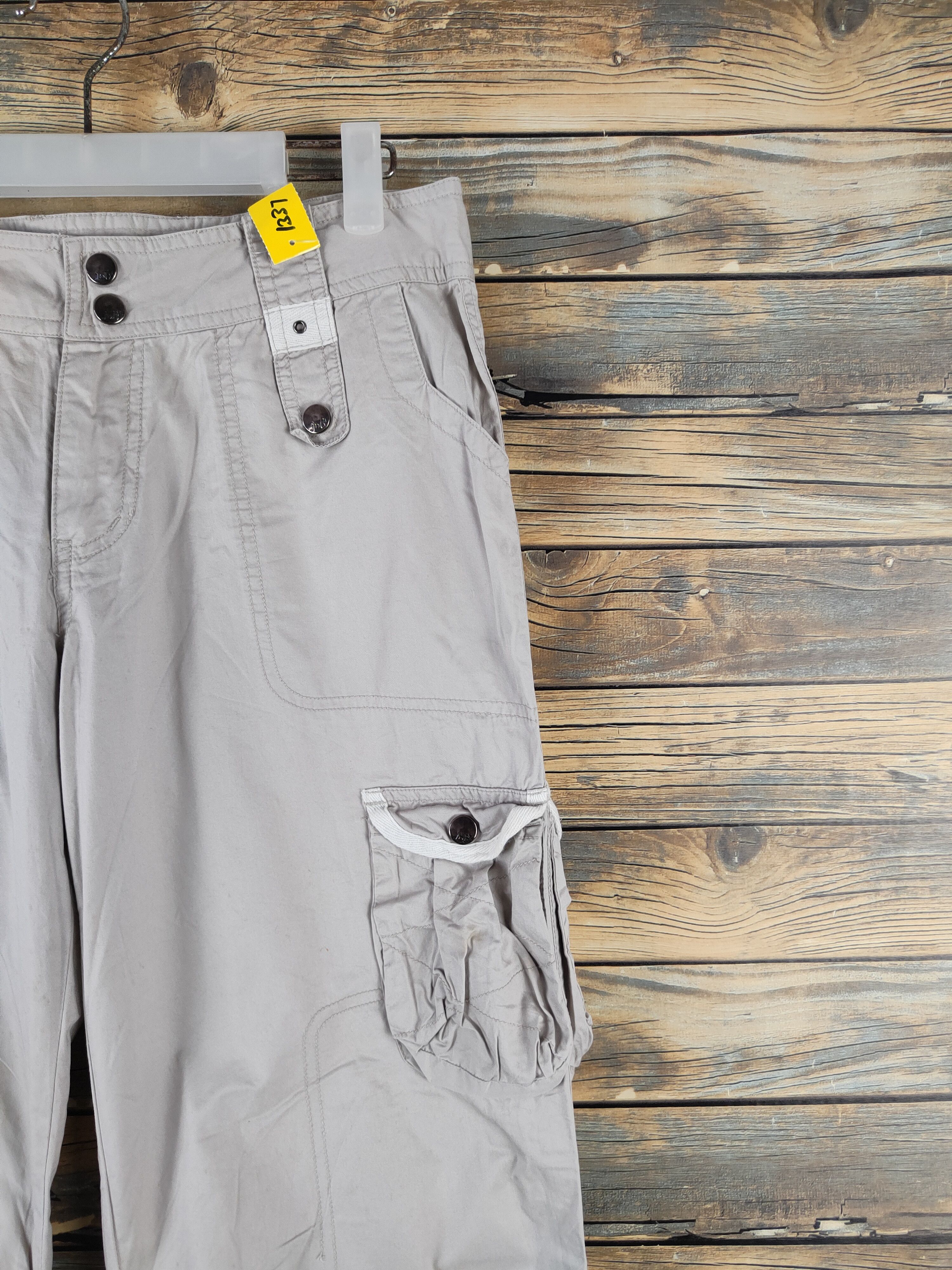 Japanese Brand DL Jnb Gray Multipocket Tactical Cargo Pants #1337 Size 30" / US 8 / IT 44 - 5 Thumbnail