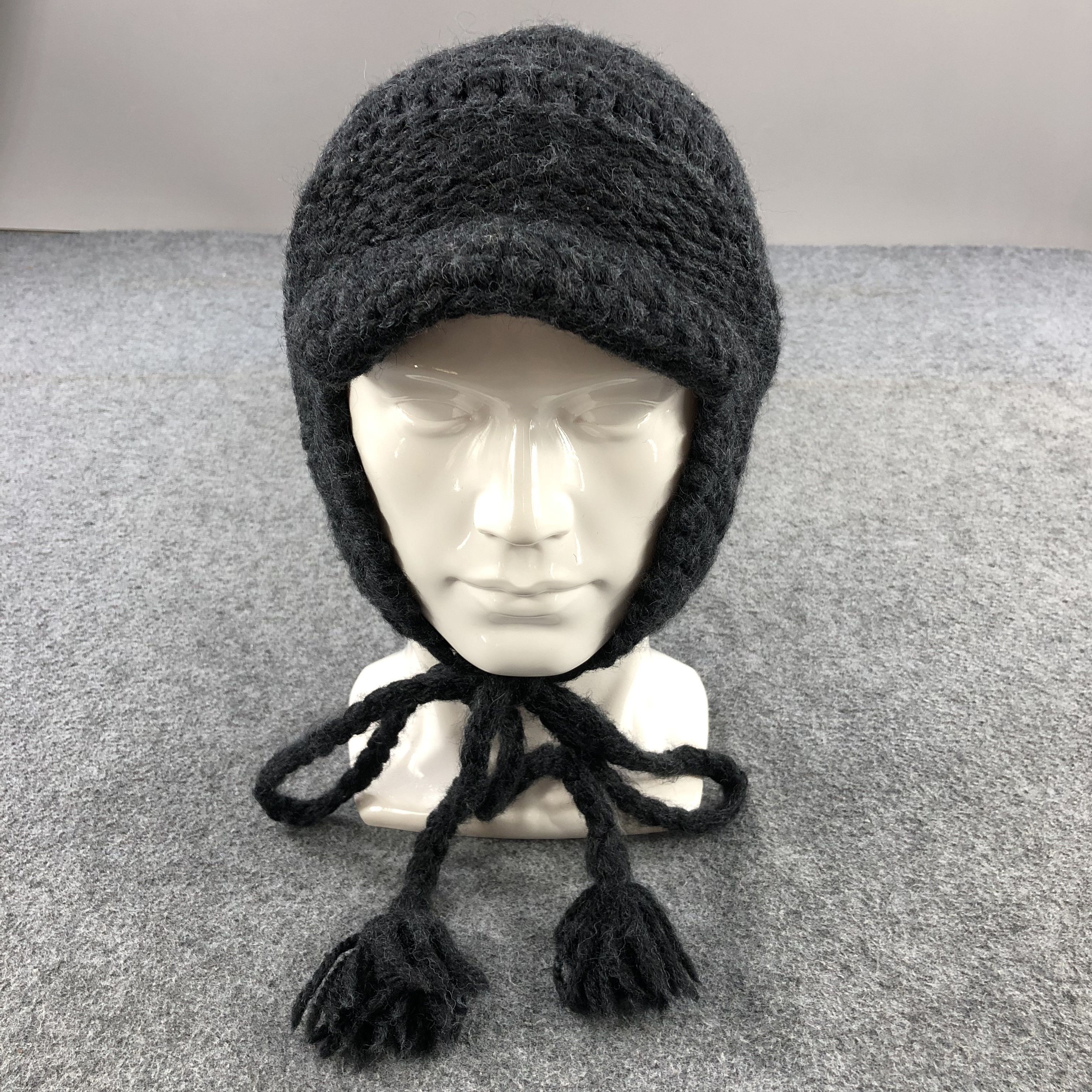 image of Arnold Palmer X Ca4La Knit Visor Wool Winter Hat Beanie B164, Men's
