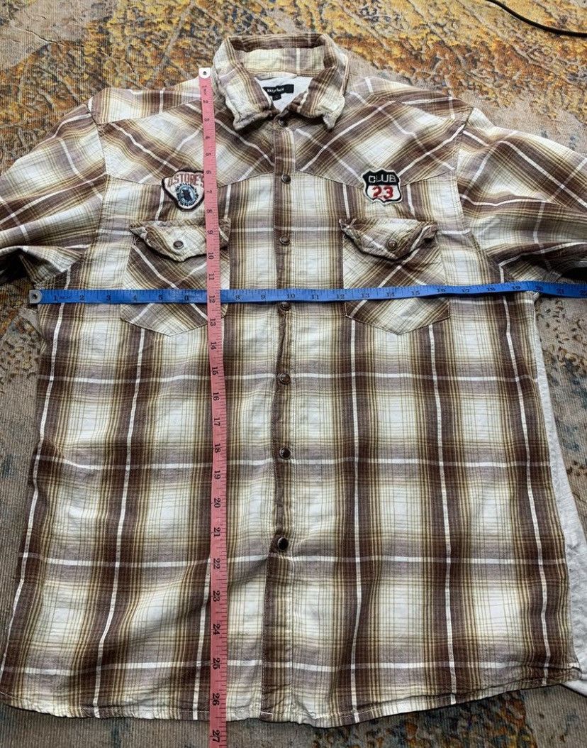 20471120 Japanese Water Back Poem Skull button up shirt cdg style Size US L / EU 52-54 / 3 - 5 Thumbnail