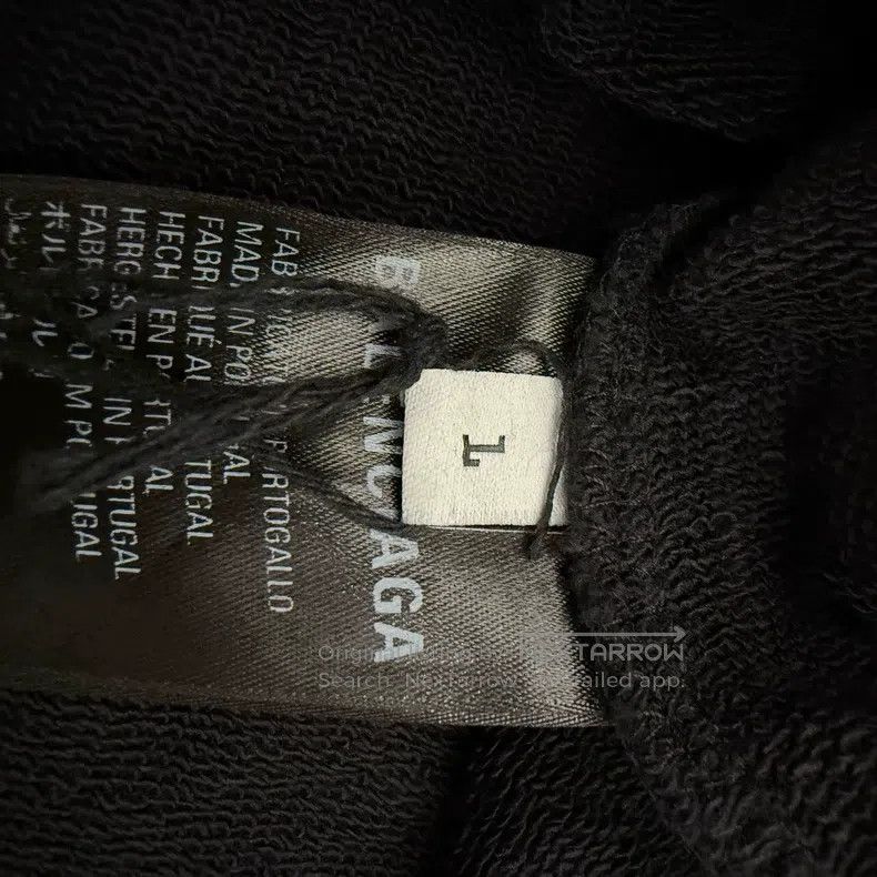 Balenciaga Balenciaga Black Tape Wave Print Coke Hoodie Size US S / EU 44-46 / 1 - 5 Thumbnail