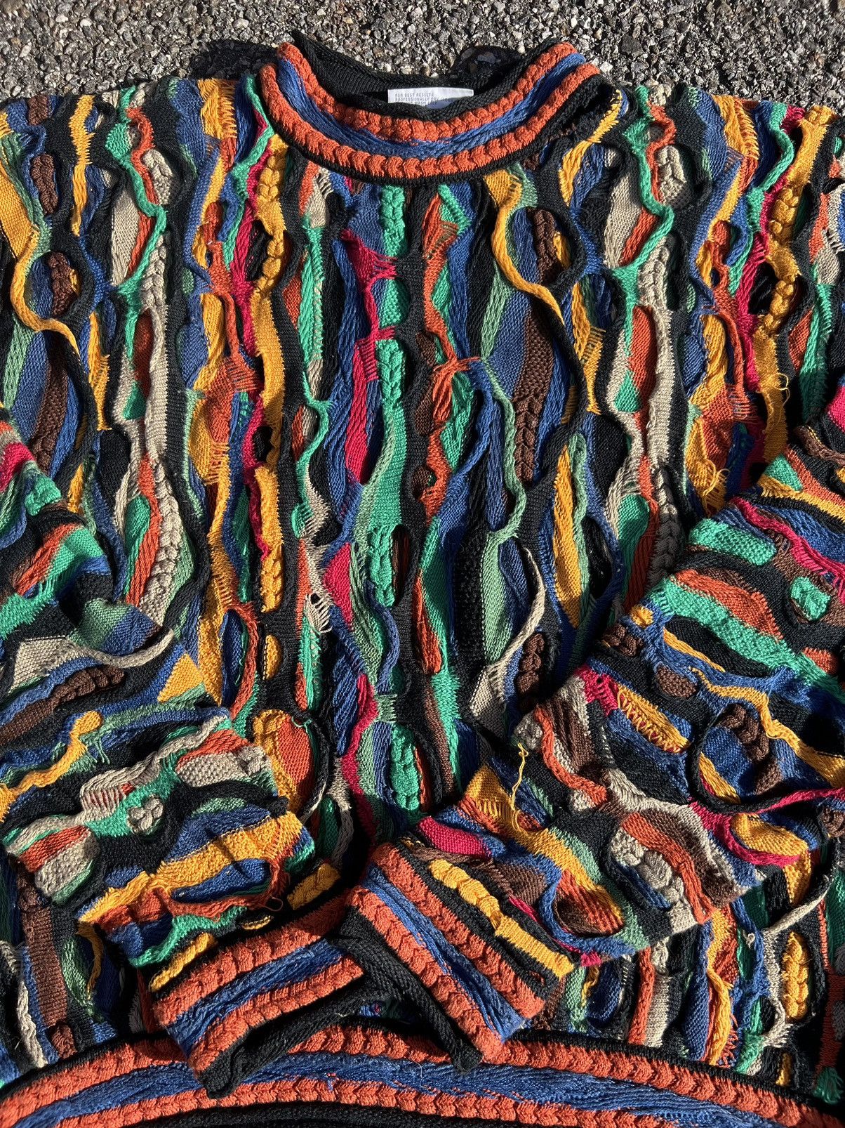 image of Coogi Mercerized Knit Sweater, Men's (Size Large)