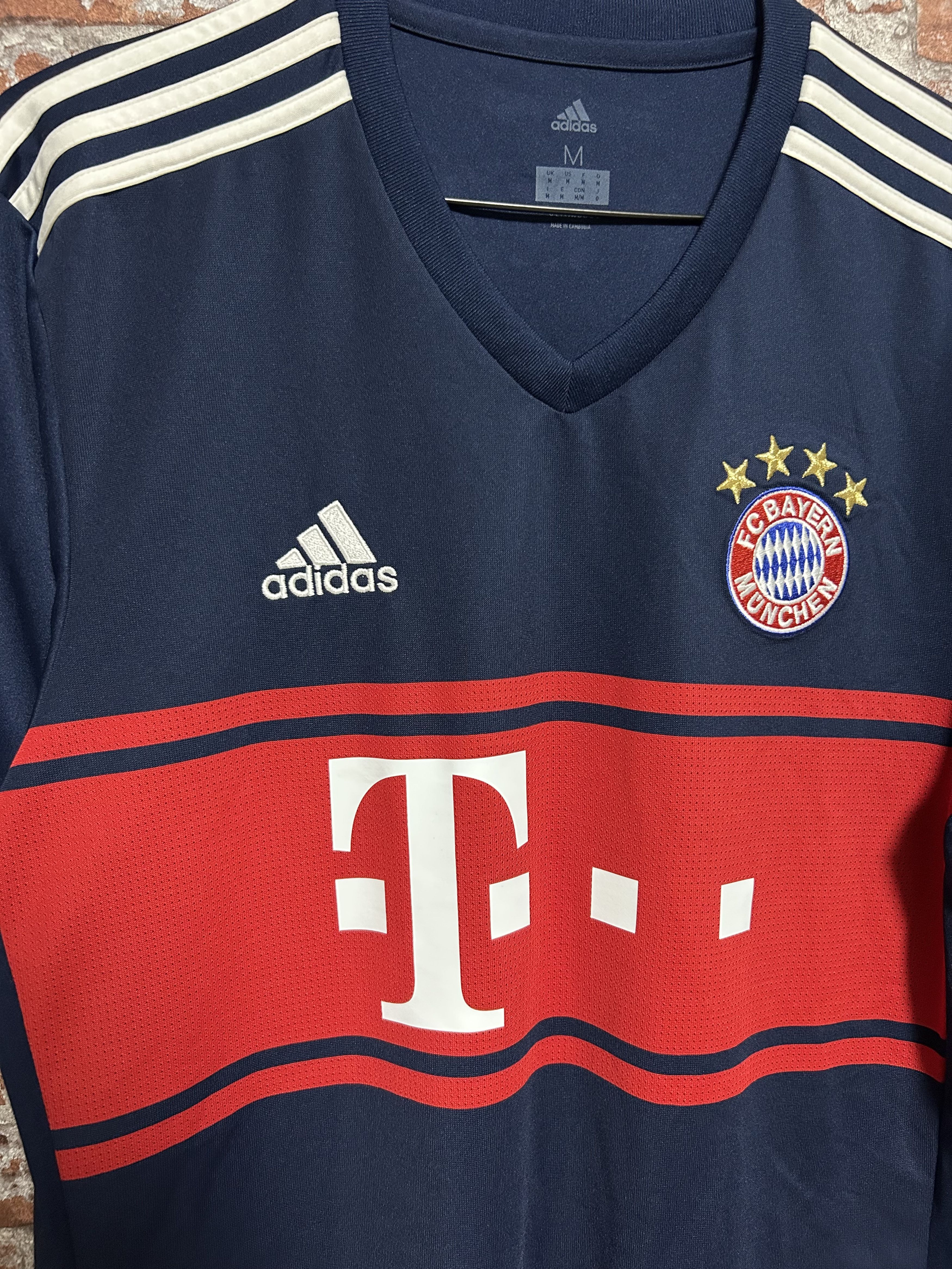 Adidas Bayern 2017 2018 Away Football Jersey #32 Kimmich AZ7937 Size US M / EU 48-50 / 2 - 4 Thumbnail