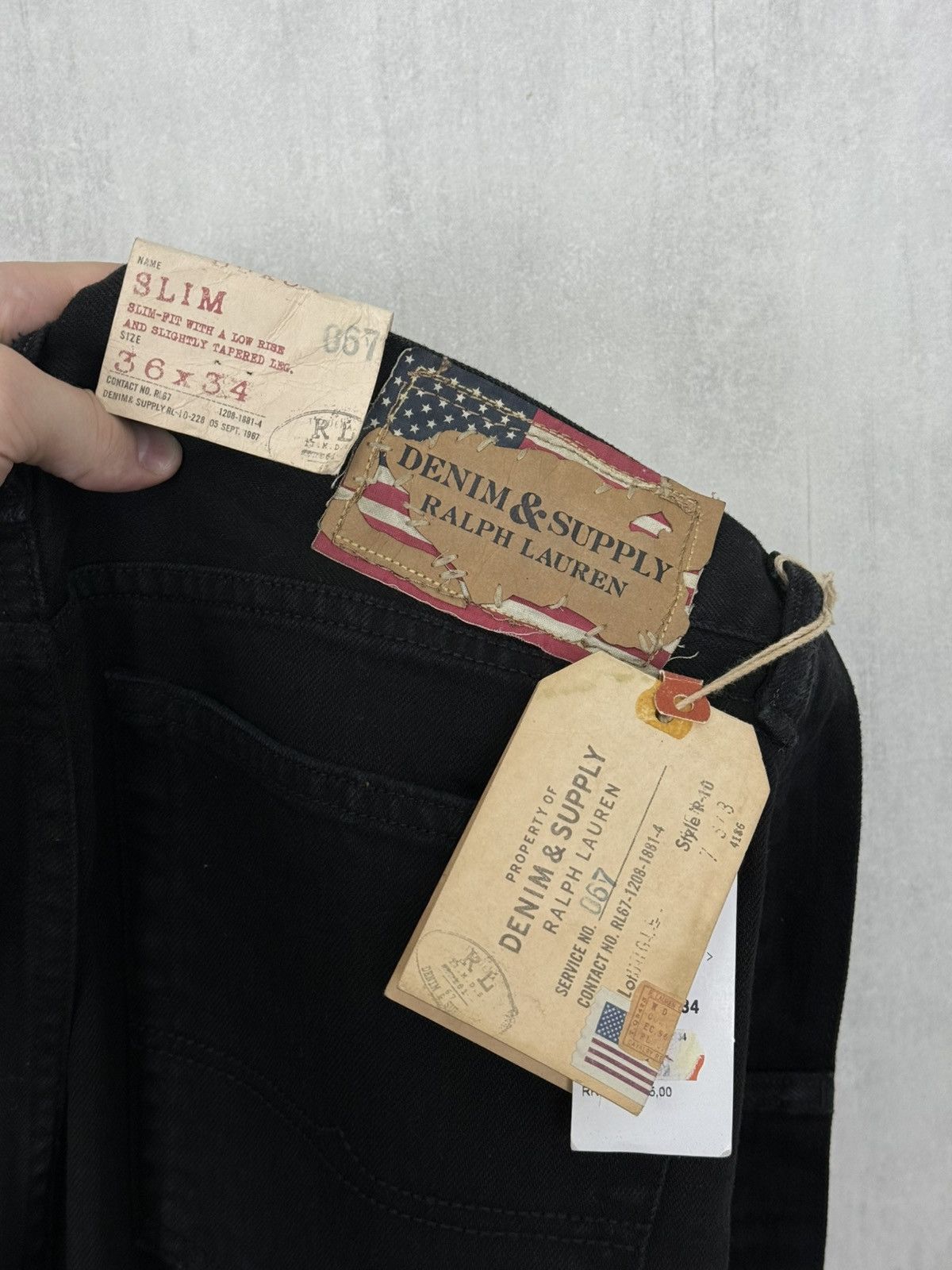 Denim & Supply Ralph Lauren NWT Ralph Lauren Denim&Supply Slim Fit Denim Jeans Pants Size US 36 / EU 52 - 16 Thumbnail