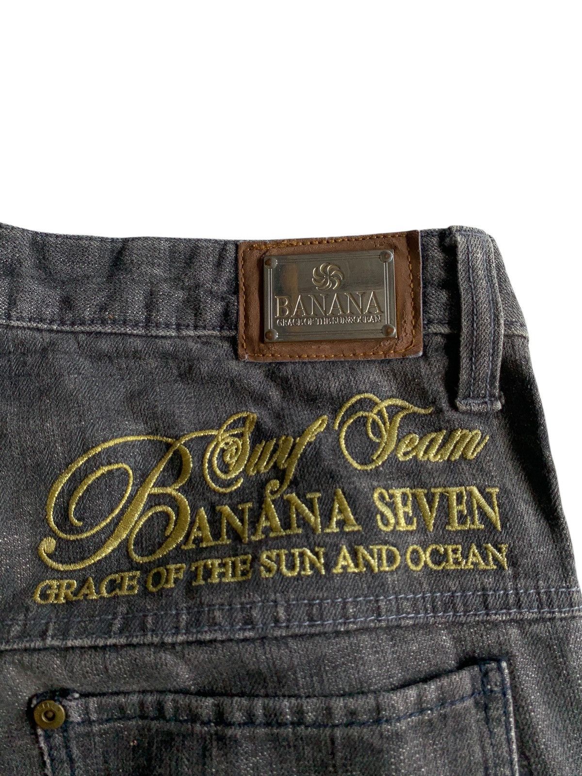 Kapital BANANA SEVEN SURF CITY STREETWEAR DENIM Size US 33 - 10 Thumbnail