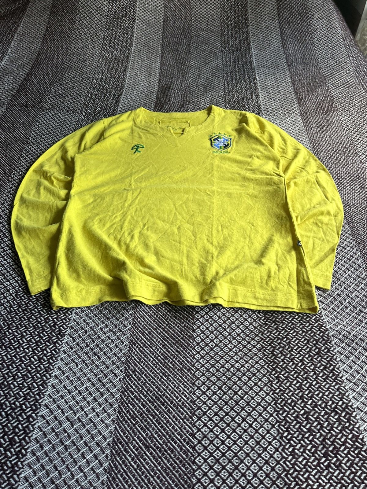 Japanese Brand Vintage Brazil Long Sleeve T-shirt Unisex Streetwear Hype Size US M / EU 48-50 / 2 - 4 Thumbnail