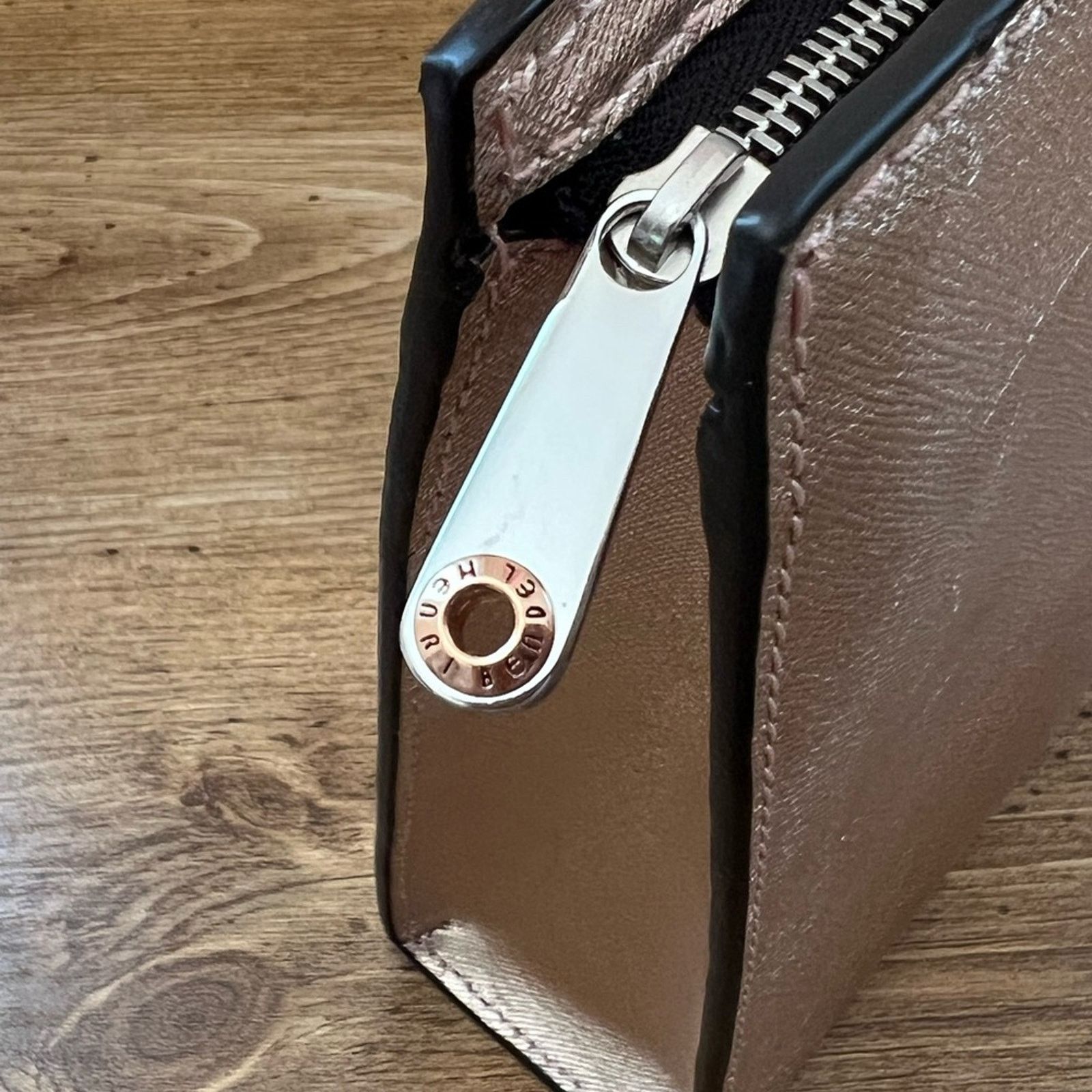 Henri Bendel Henri Bendel West 57th Cosmetic Clutch in Rose Gold Size ONE SIZE - 10 Thumbnail
