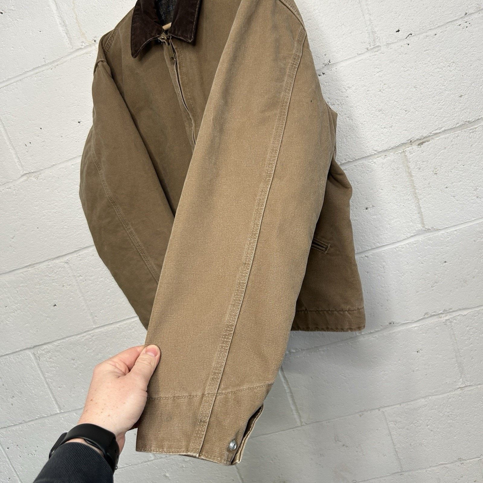 Carhartt Vintage Carhartt Blanket-Lined Detroit Jacket “Firewood” J97 Size US L / EU 52-54 / 3 - 9 Thumbnail