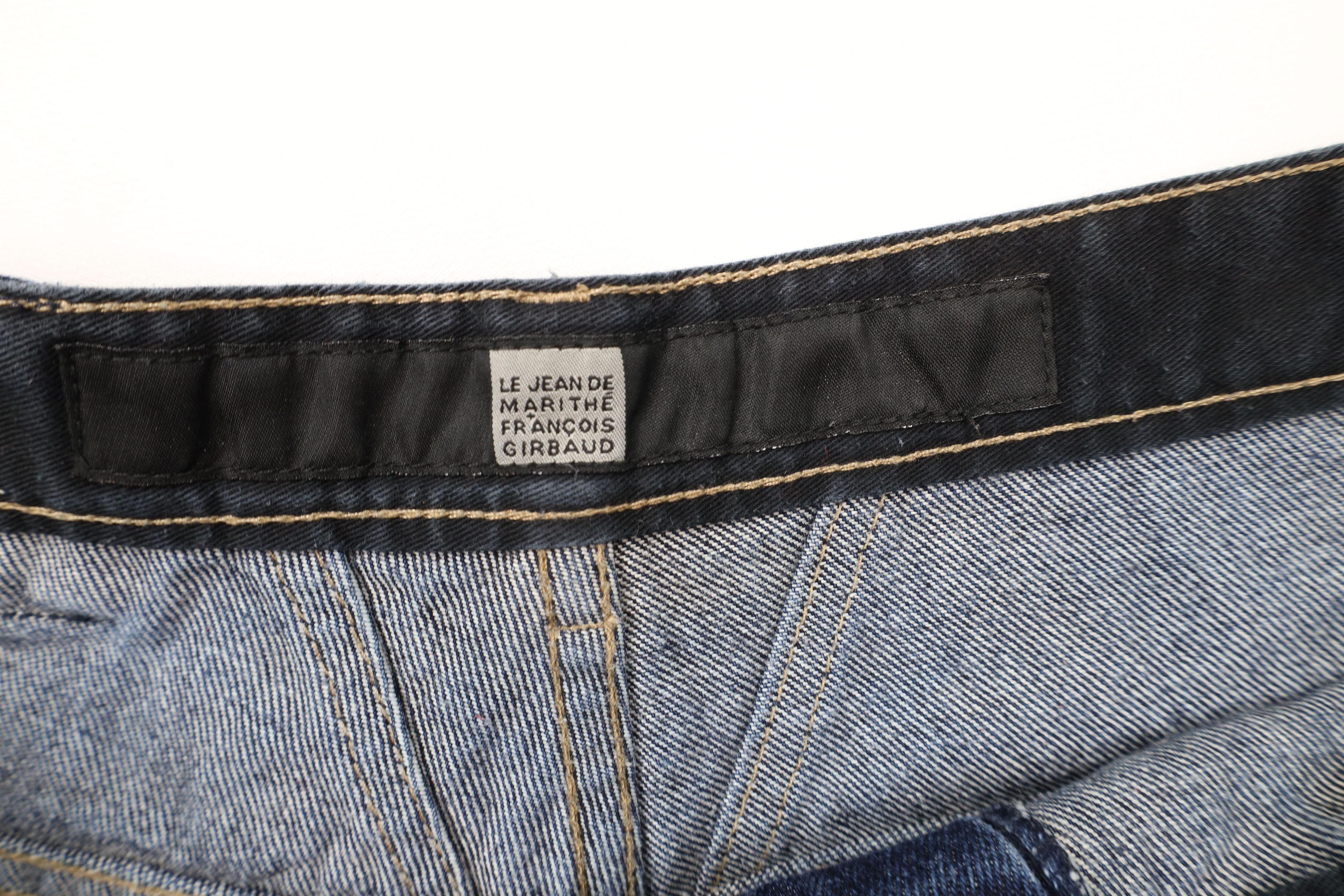 Marithe + Francois Girbaud × Vintage Vintage 90s Marithe Francois Girbaud Fit Denim Shorts Size US 34 / EU 50 - 8 Thumbnail