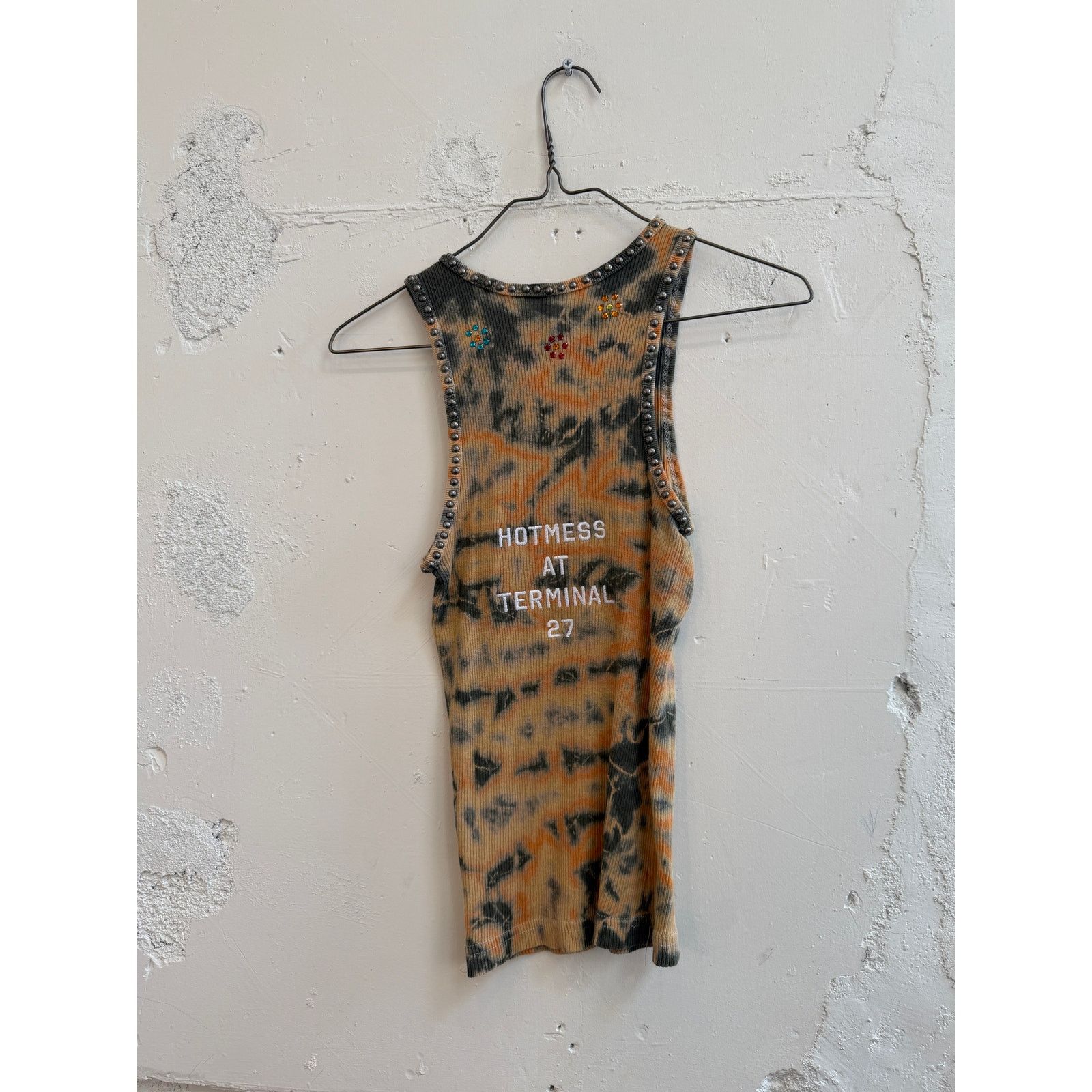 The Great China Wall Great China Wall x Hot Mess Tie Dye Studded Tank Top Size M / US 6-8 / IT 42-44 - 4 Thumbnail