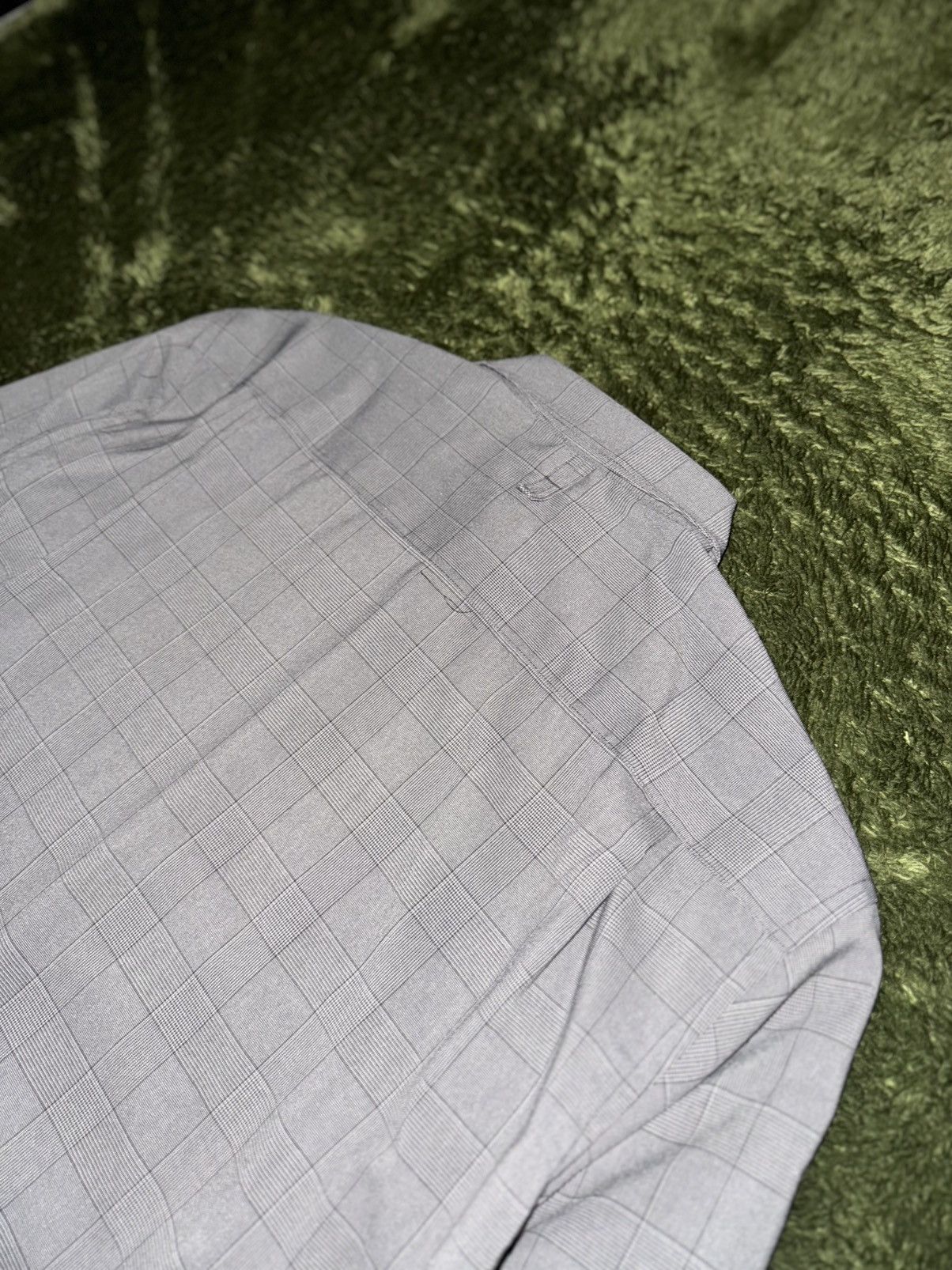 EASTLOGUE [L] Eastlogue 21FW Glen Check Utility Poly Shirt Size US L / EU 52-54 / 3 - 8 Thumbnail