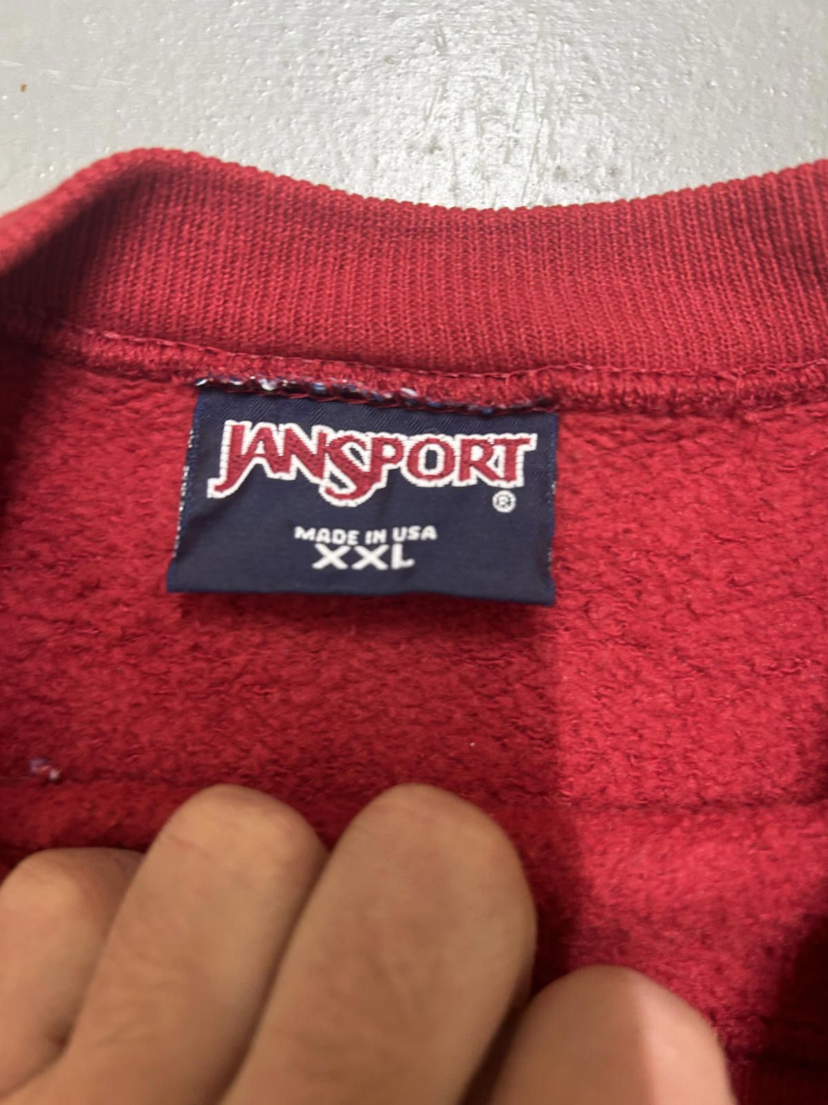 Jansport JanSport Lewis University Red Sweatshirt Size US XXL / EU 58 / 5 - 6 Thumbnail