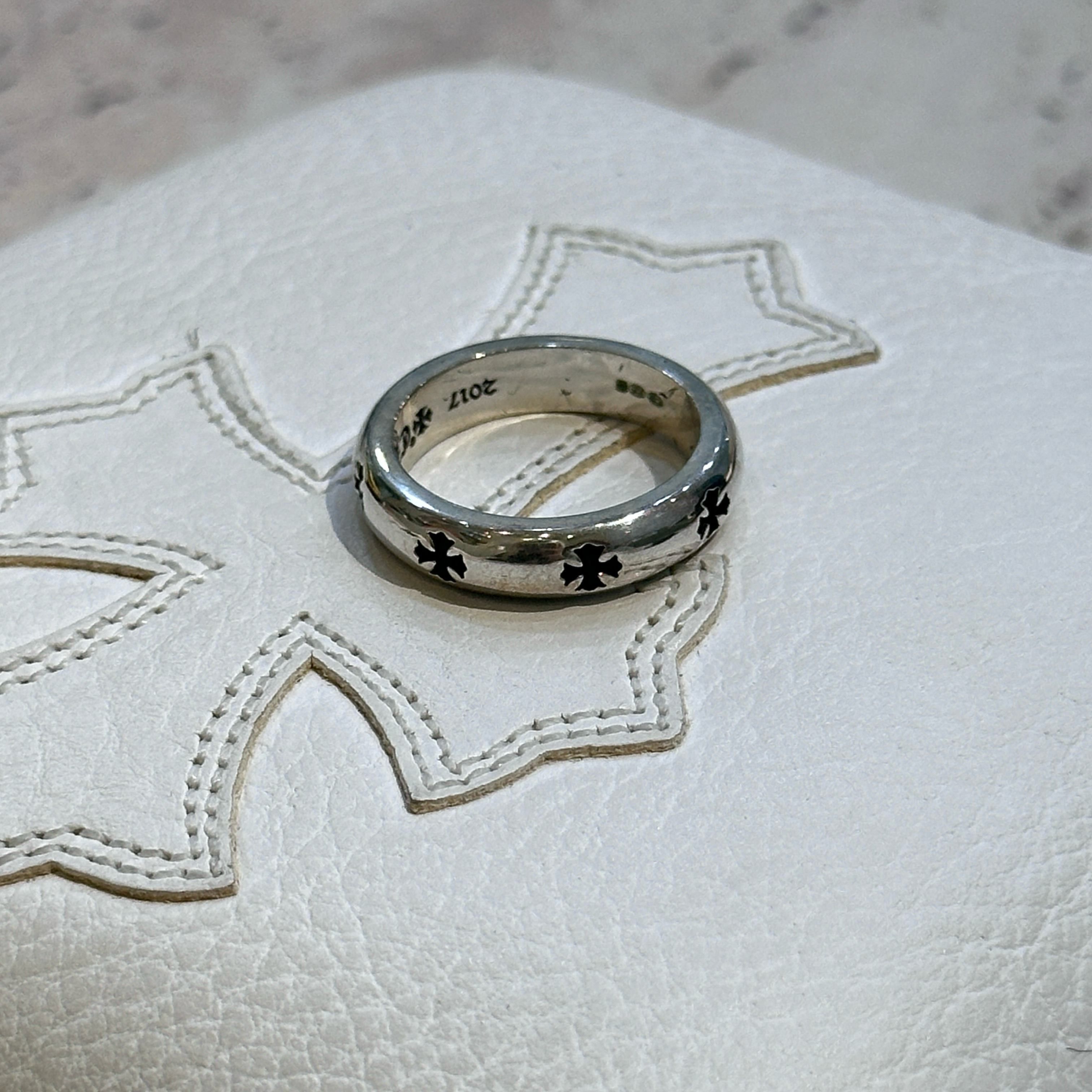 Chrome Hearts CHROME HEARTS PLUS BAND ring silver Size ONE SIZE - 7 Thumbnail