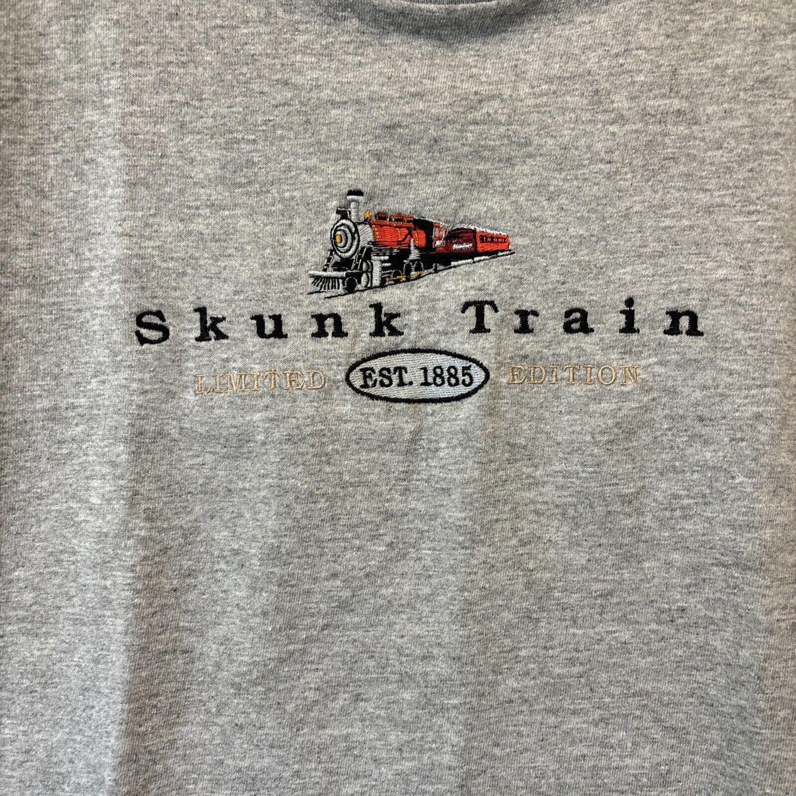 Other Vintage Skunk Train Shirt Mens XL PSI Printed Sportswear Inc Size US XL / EU 56 / 4 - 2 Thumbnail