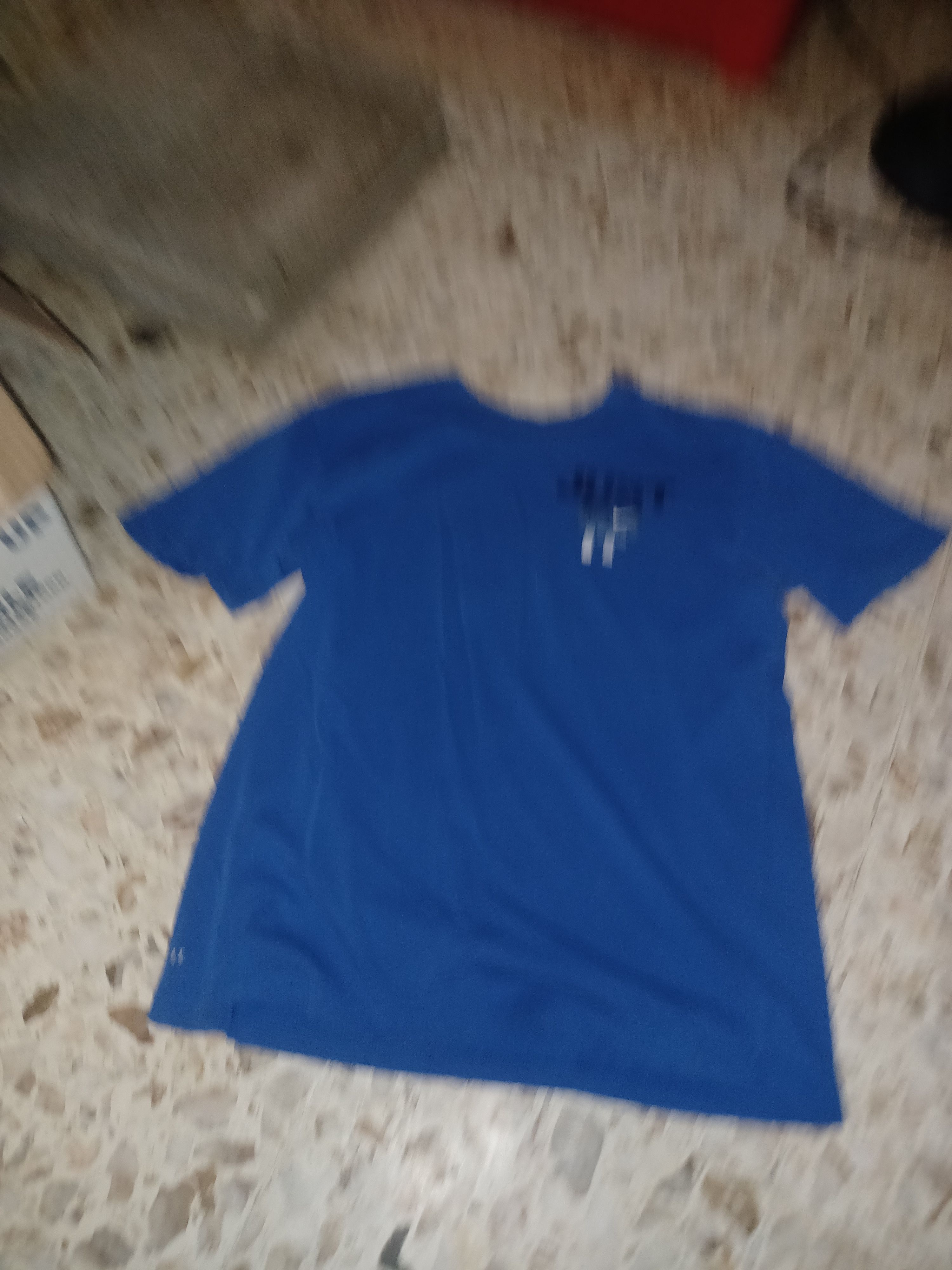 Nike Nike Dri-Fit Graphic Tee SZ Medium Royal Blue Size US M / EU 48-50 / 2 - 2 Thumbnail