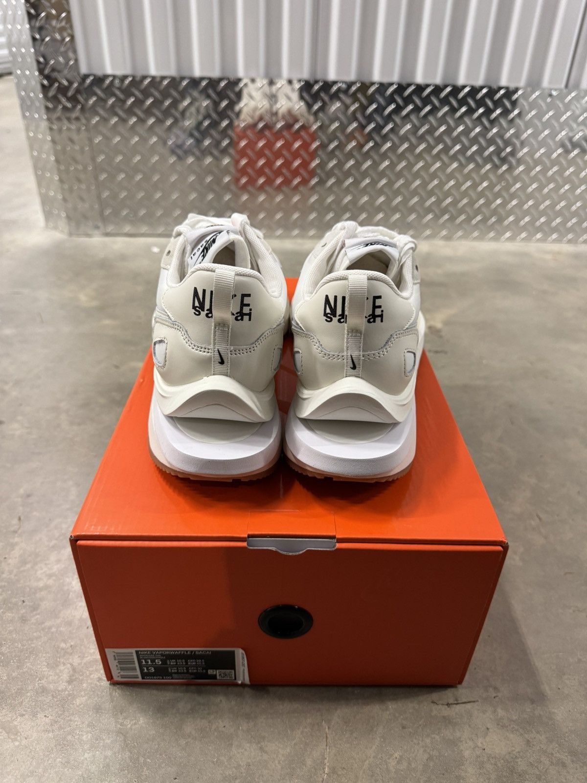 Nike × Sacai Nike x Sacai Vaporwaffle Sail Gum Size 11.5 Size US 11.5 / EU 44-45 - 5 Thumbnail