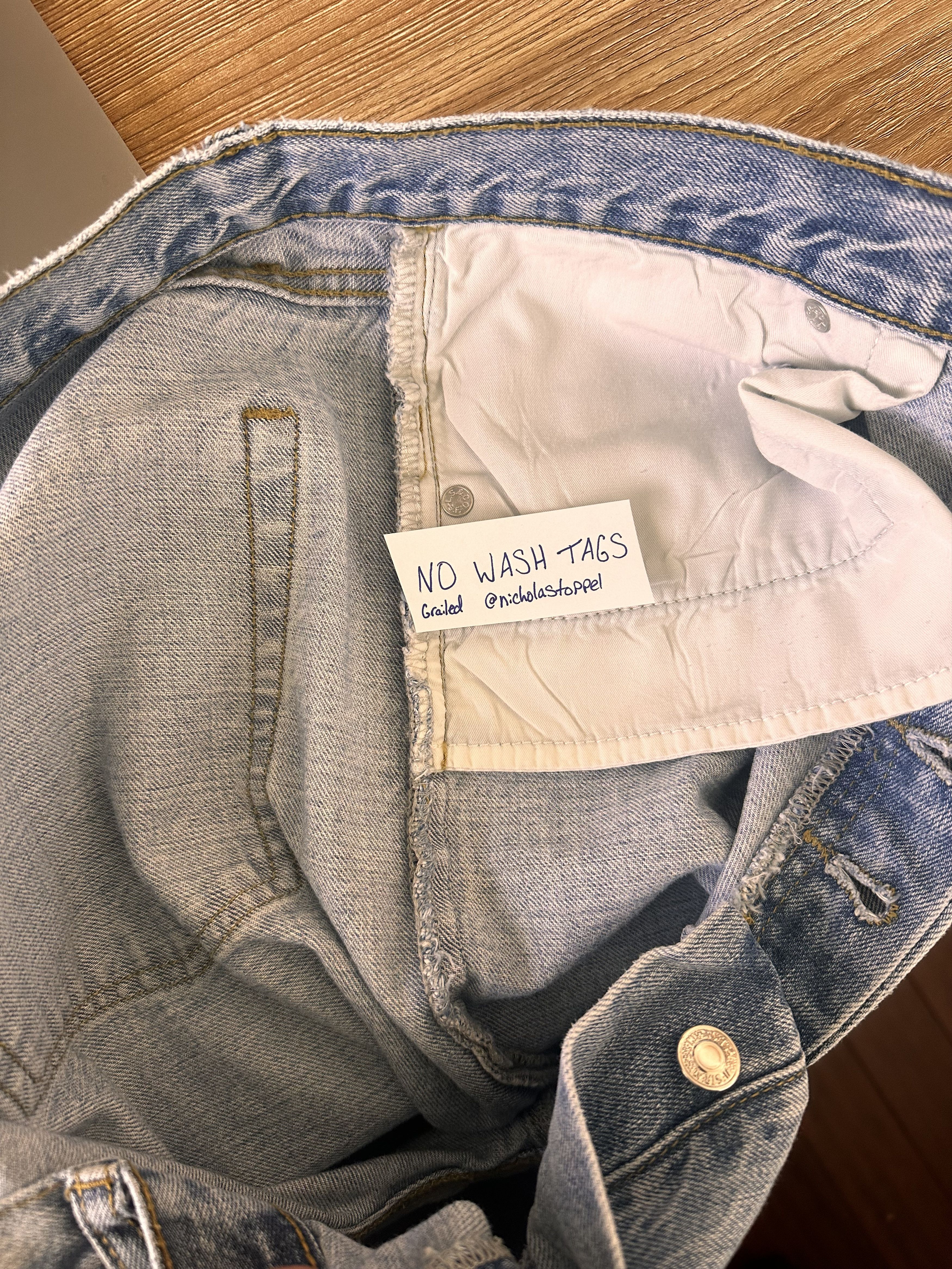 Gallery Dept. Gallery Dept. Light wash 5001 Denims Size US 34 / EU 50 - 9 Thumbnail