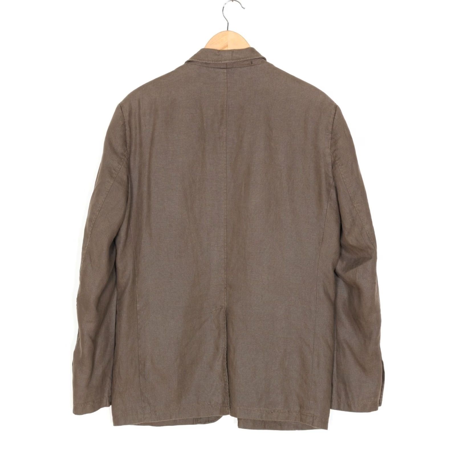 Vintage PME LEGEND Linen Blazer Jacket Men M Brown Linen Blazer Mens Size M PME LEGEND Blazer Adult Medium Brown Linen Size 40R - 2 Thumbnail