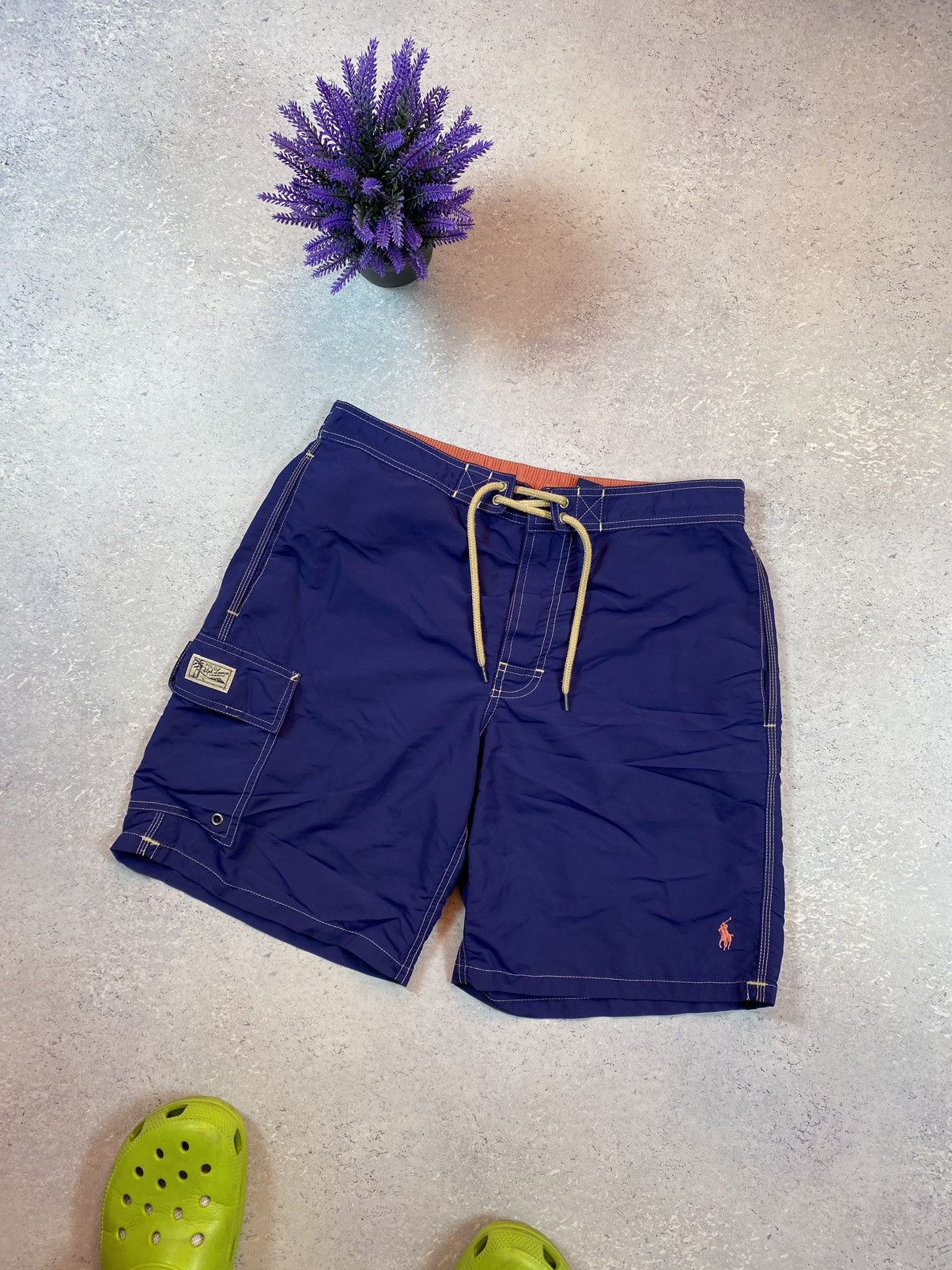 Polo Ralph Lauren × Ralph Lauren × Rap Tees Polo Ralph Lauren Men’s Swimming Shorts Size Small Size US 30 / EU 46 - 1 Thumbnail