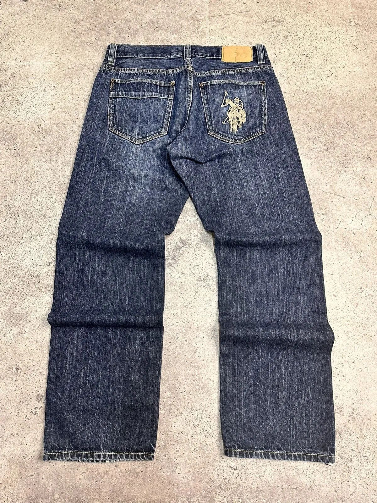 U.S. Polo Assn. 👉 Vintage Polo Ralph Lauren Cargo Pants Baggy Purple Label Size US 32 / EU 48 - 8 Thumbnail