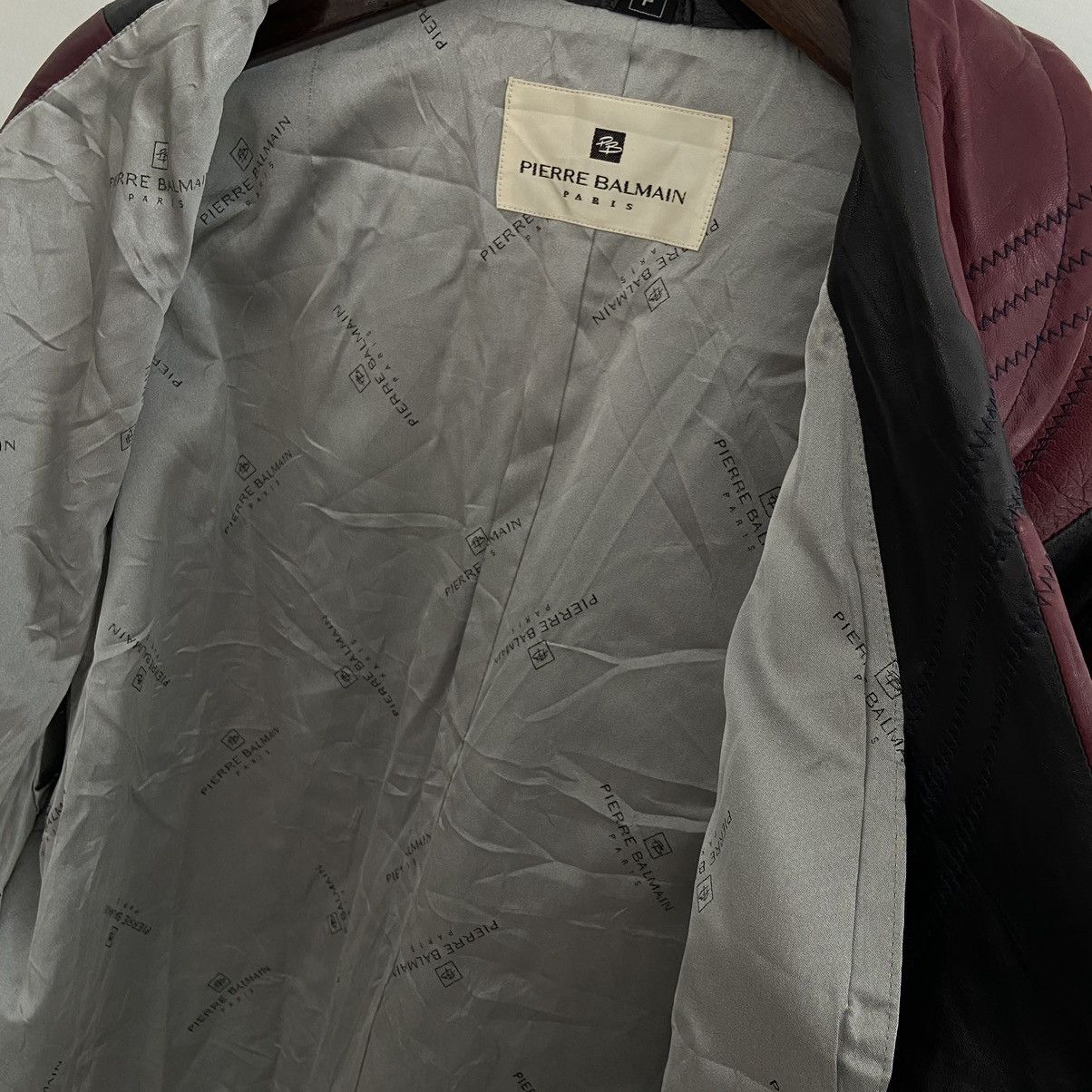 Balmain × Leather × Pierre Balmain Pierre Balmain Leather Coat Size L / US 10 / IT 46 - 6 Thumbnail