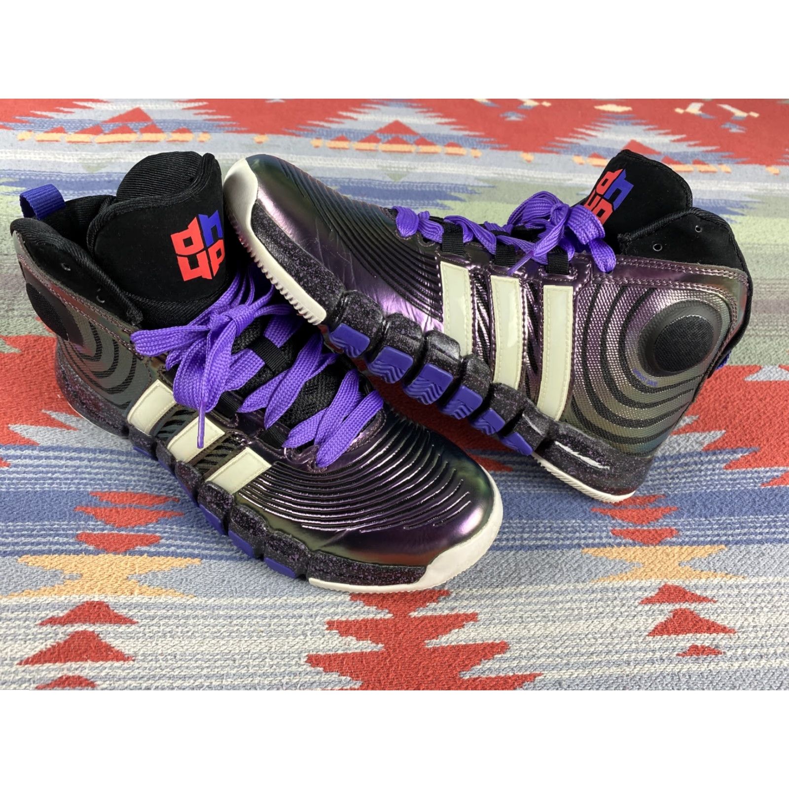 Adidas Adidas NBA All-Star Howard 4 G99369 Men Sz 9 Chameleon Color Sneaker Basketball Merrell Chameleon Multicolor P Size US 9 / EU 42 - 3 Thumbnail