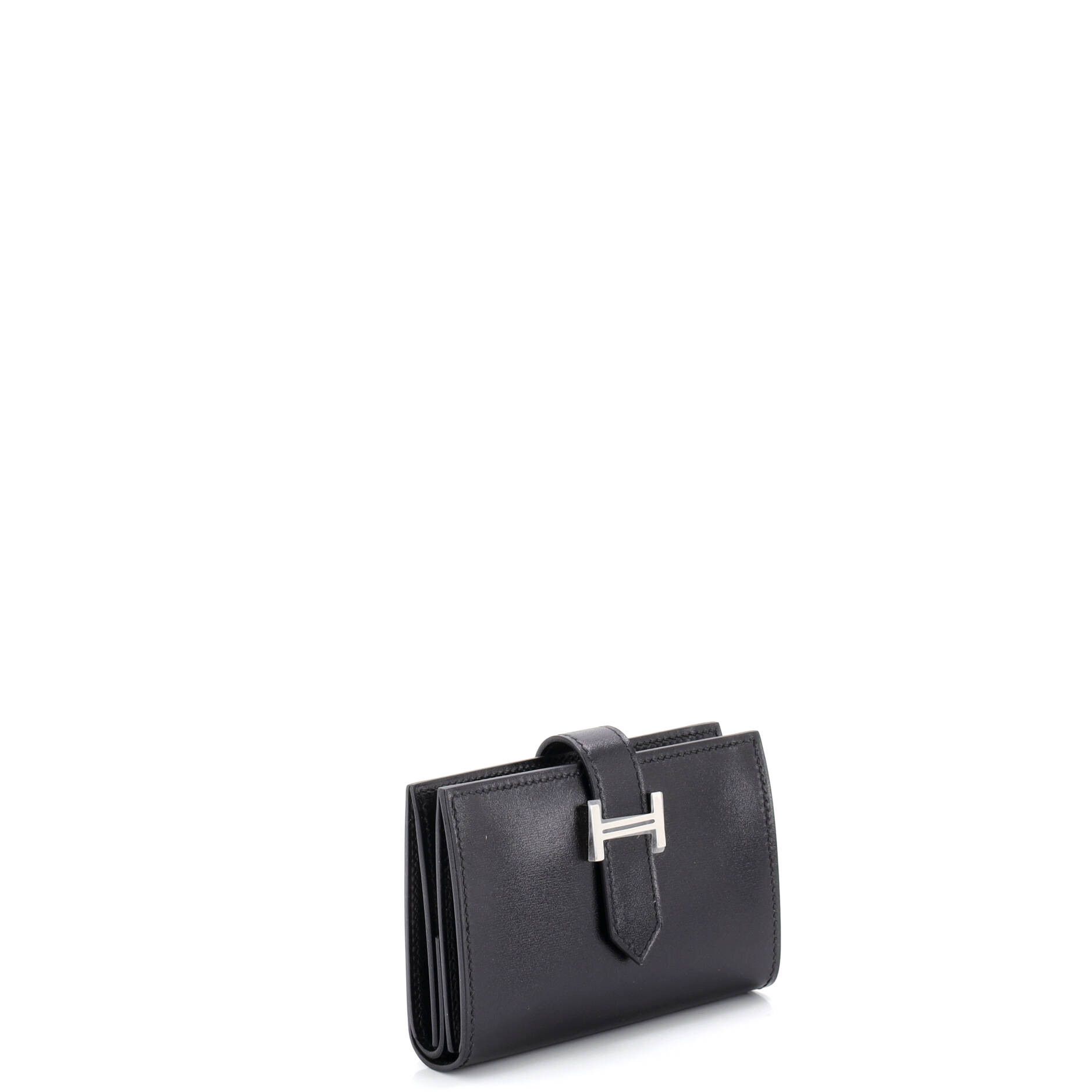 Hermes Bearn Wallet Box Calf Compact Size ONE SIZE - 1 Thumbnail