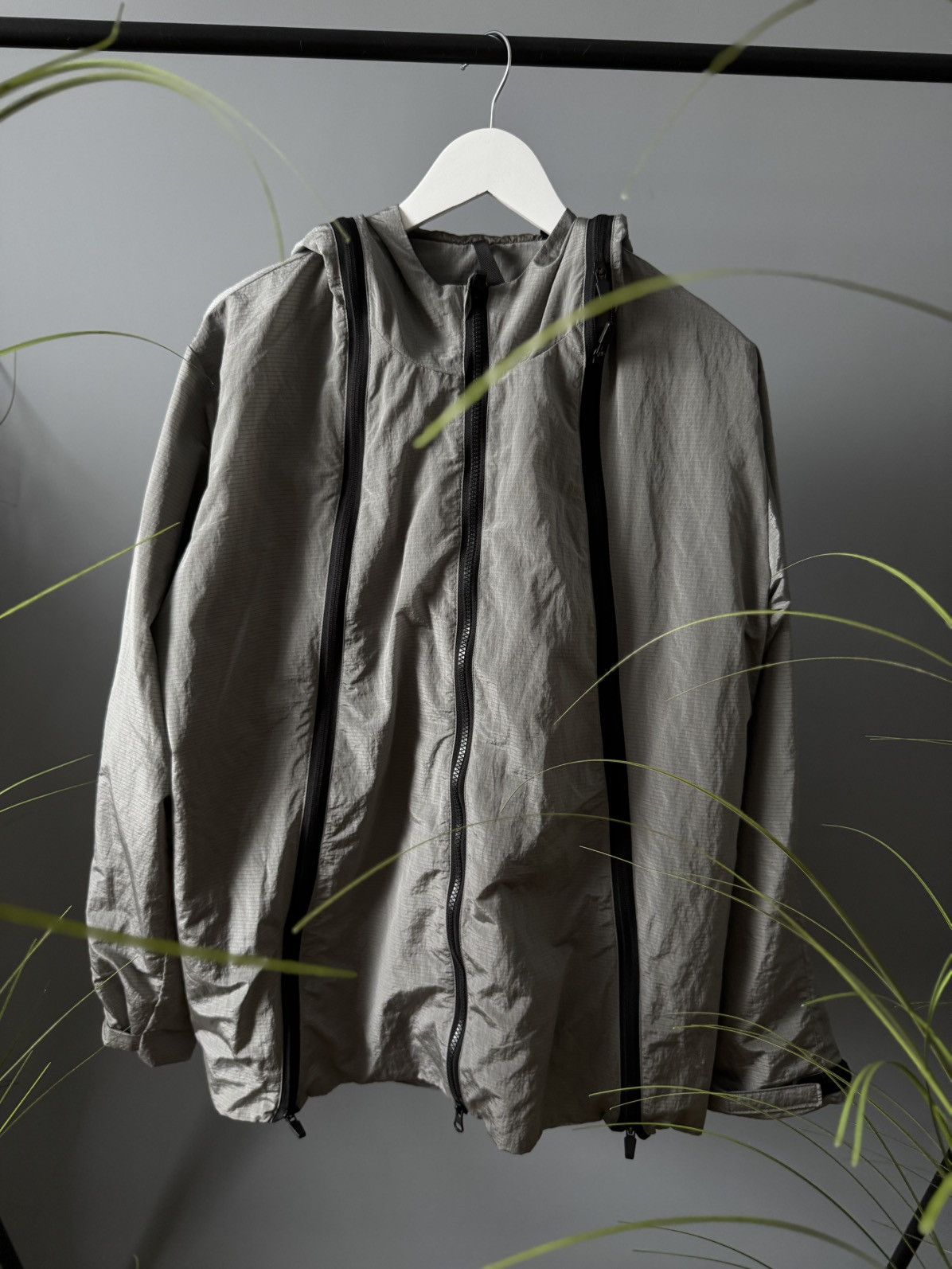 Riot Division Riot Division metal nylon grey jacket Size US L / EU 52-54 / 3 - 12 Thumbnail