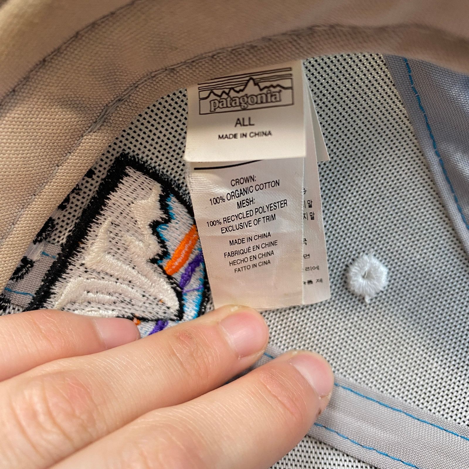 Patagonia Patagonia Fitz Roy Scope LoPro Mesh Trucker Hat Adjustable Size ONE SIZE - 9 Thumbnail