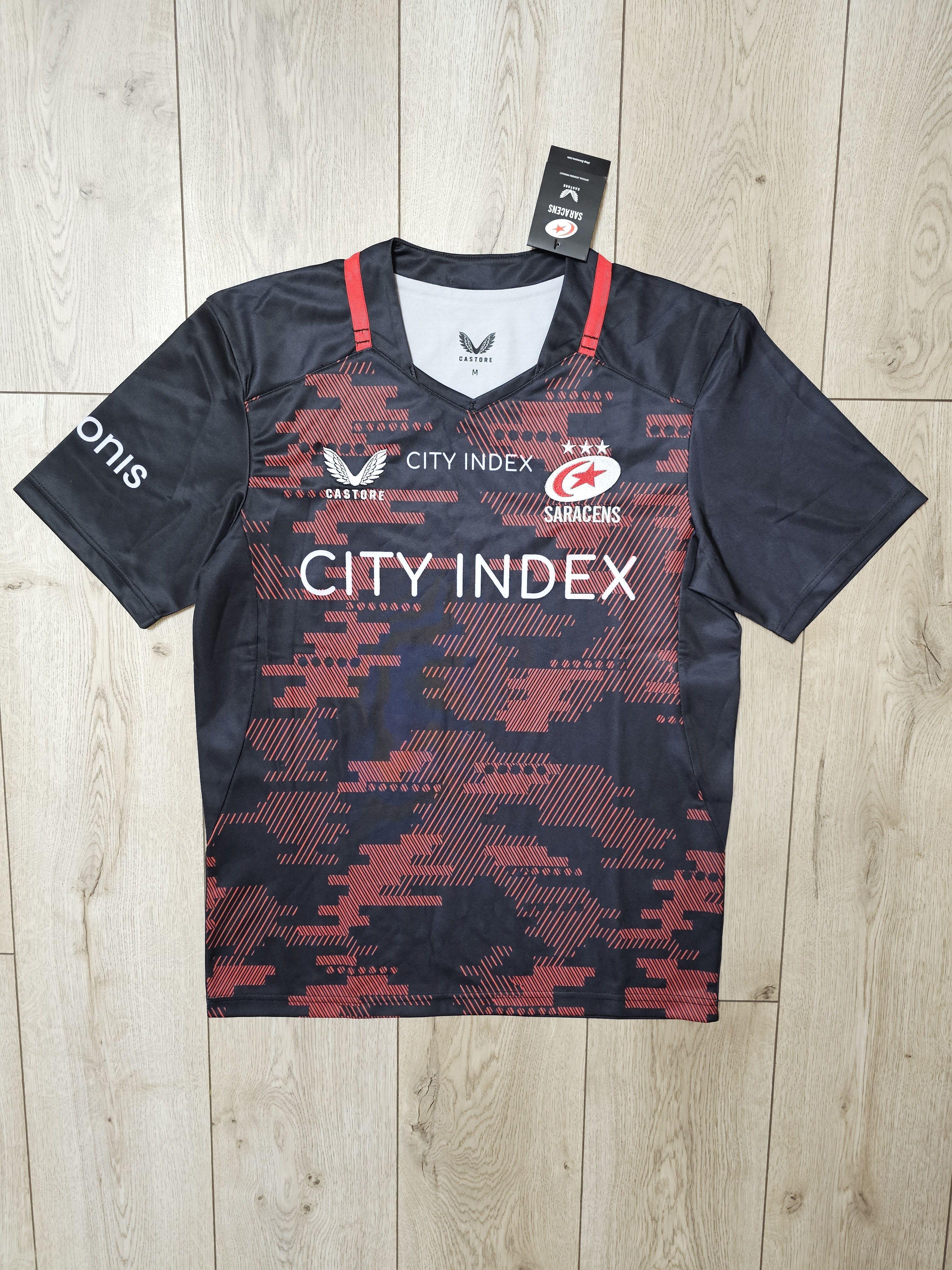 Other SARACENS JERSEY 2023 HOME RUGBY ENGLAND RUGBY UNION JERSEY Size US M / EU 48-50 / 2 - 1 Thumbnail
