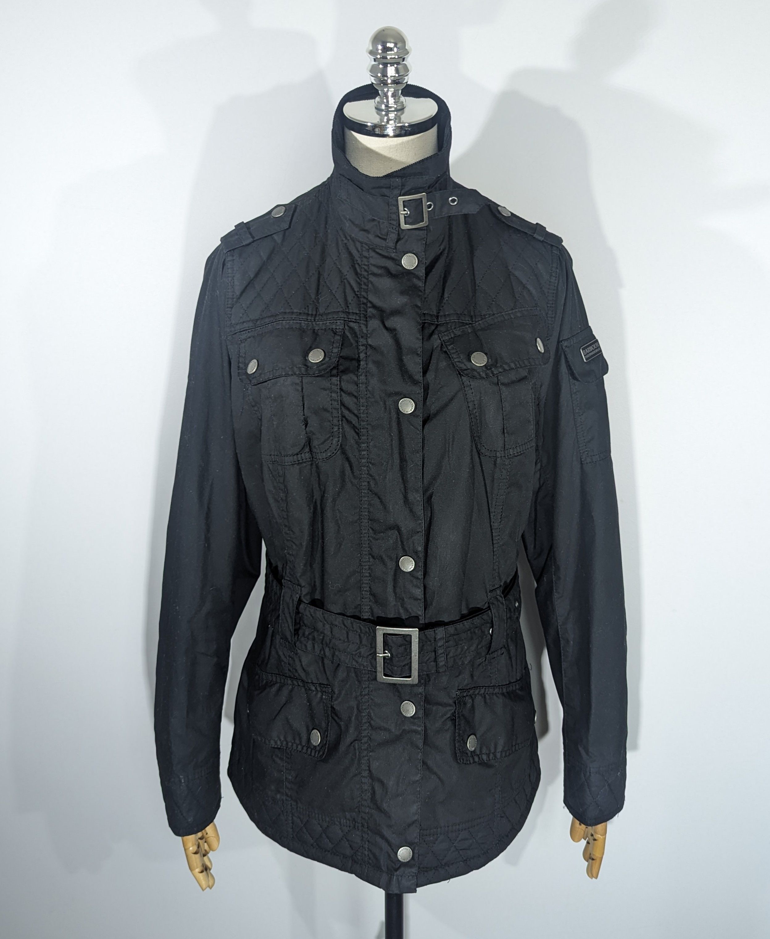 Barbour Barbour Dera Wax International Jacket Motorcycle Clothing Size XL / US 12-14 / IT 48-50 - 24 Thumbnail