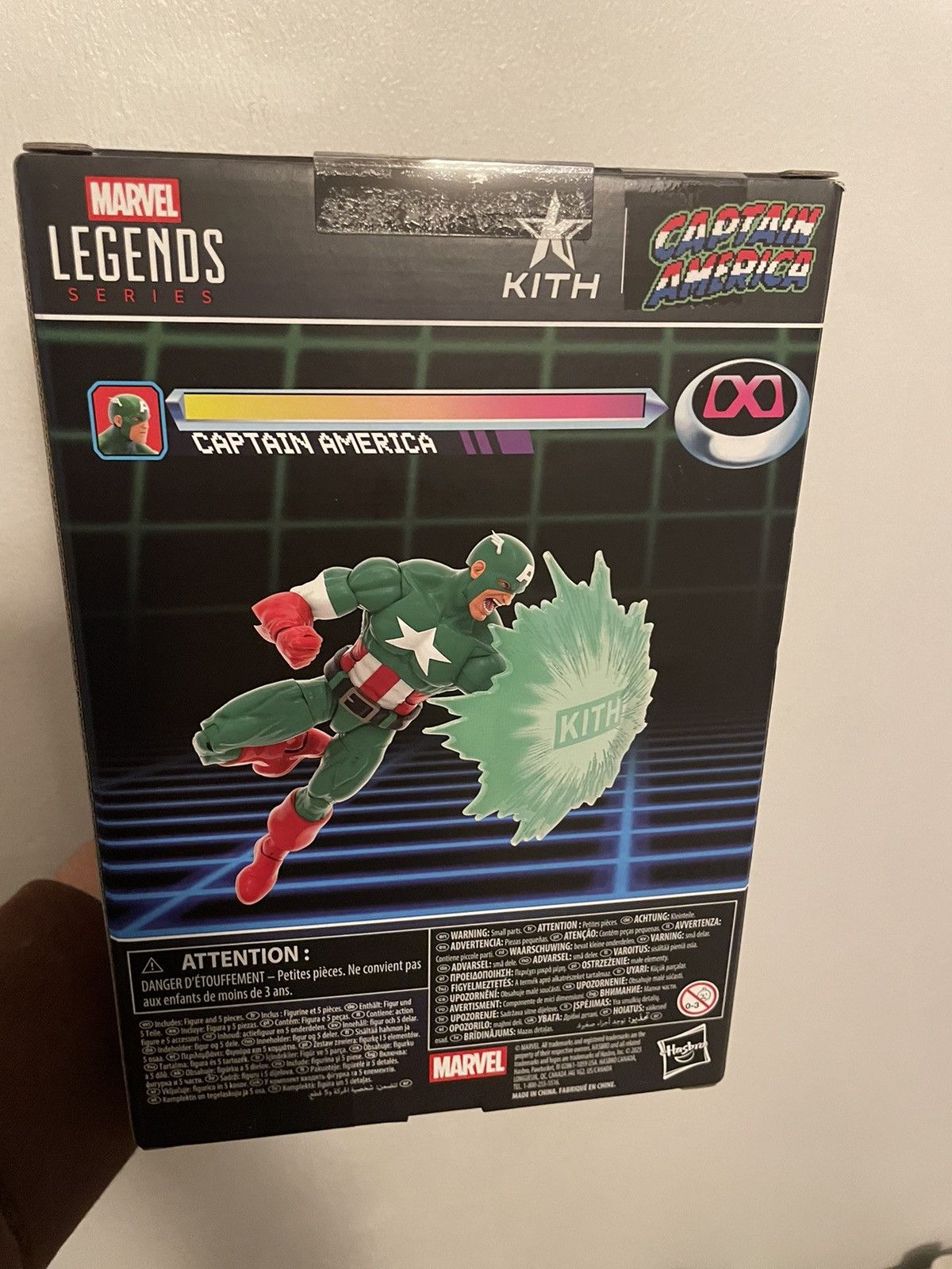 Kith Marvel Kith for hasbro legends Captain America player 2 Size ONE SIZE - 5 Thumbnail