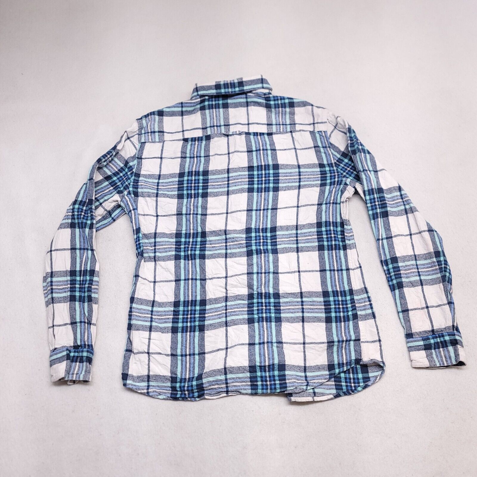 Urban Pipeline Urban Pipeline Tartan Flannel Shirt Mens Size S Blue White Size US S / EU 44-46 / 1 - 10 Thumbnail