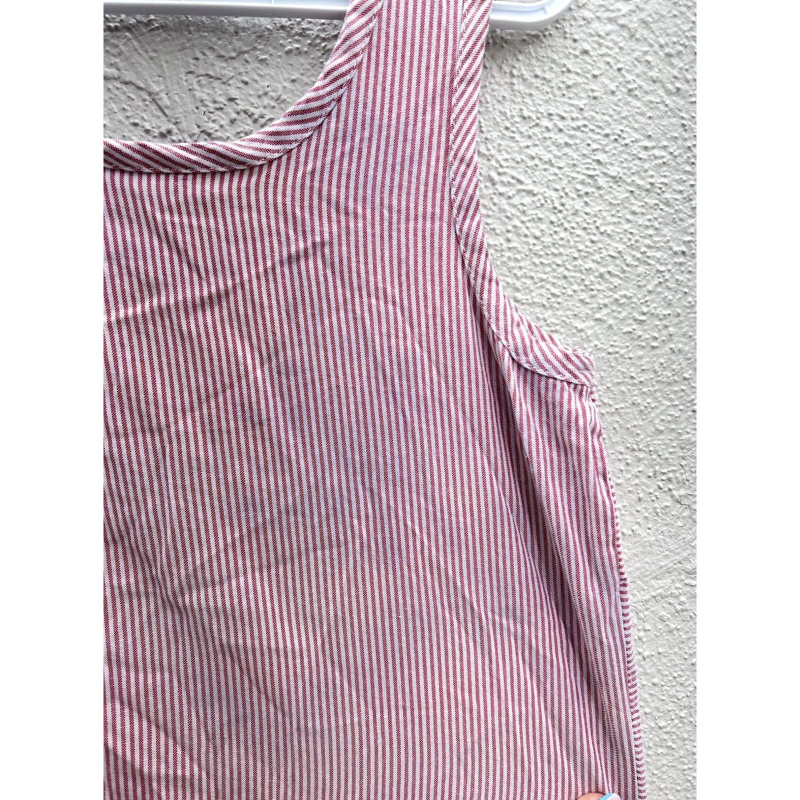 Pinko VINTAGE Womens Thats Me! Tank Top Pink and White Striped Size 5/6 Size S / US 4 / IT 40 - 6 Thumbnail