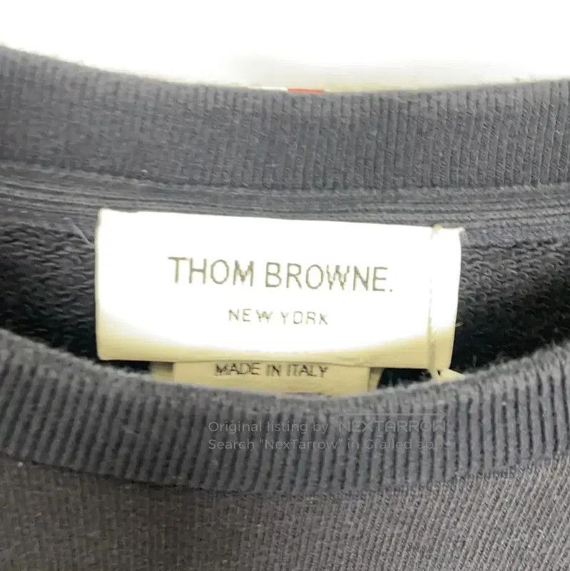 Other Thom Browne Blue Cotton Striped Logo Sweatshirt . Size XS / US 0-2 / IT 36-38 - 4 Thumbnail