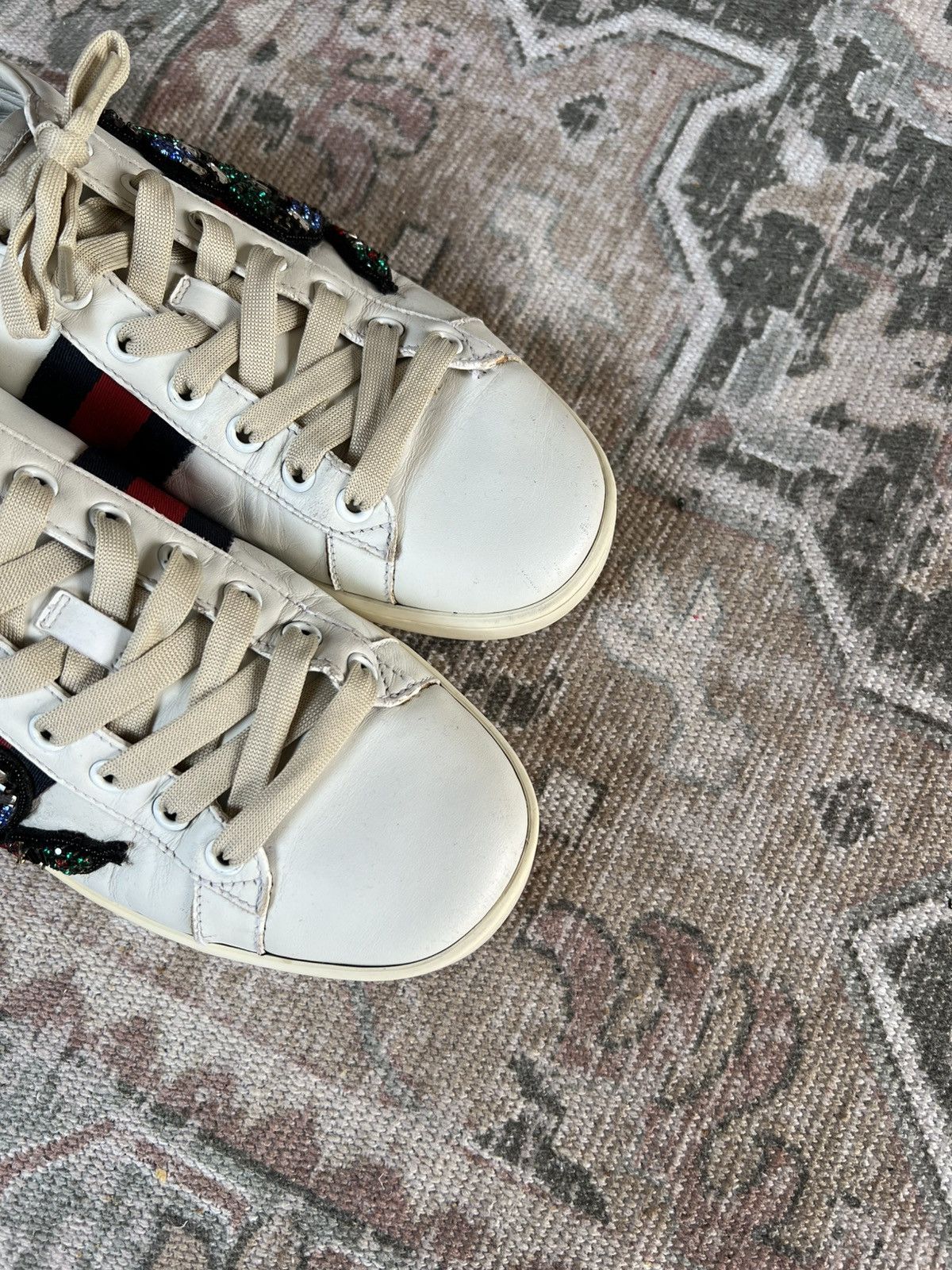 Gucci Gucci Ace “KingSnake” Size US 8 / IT 38 - 3 Thumbnail