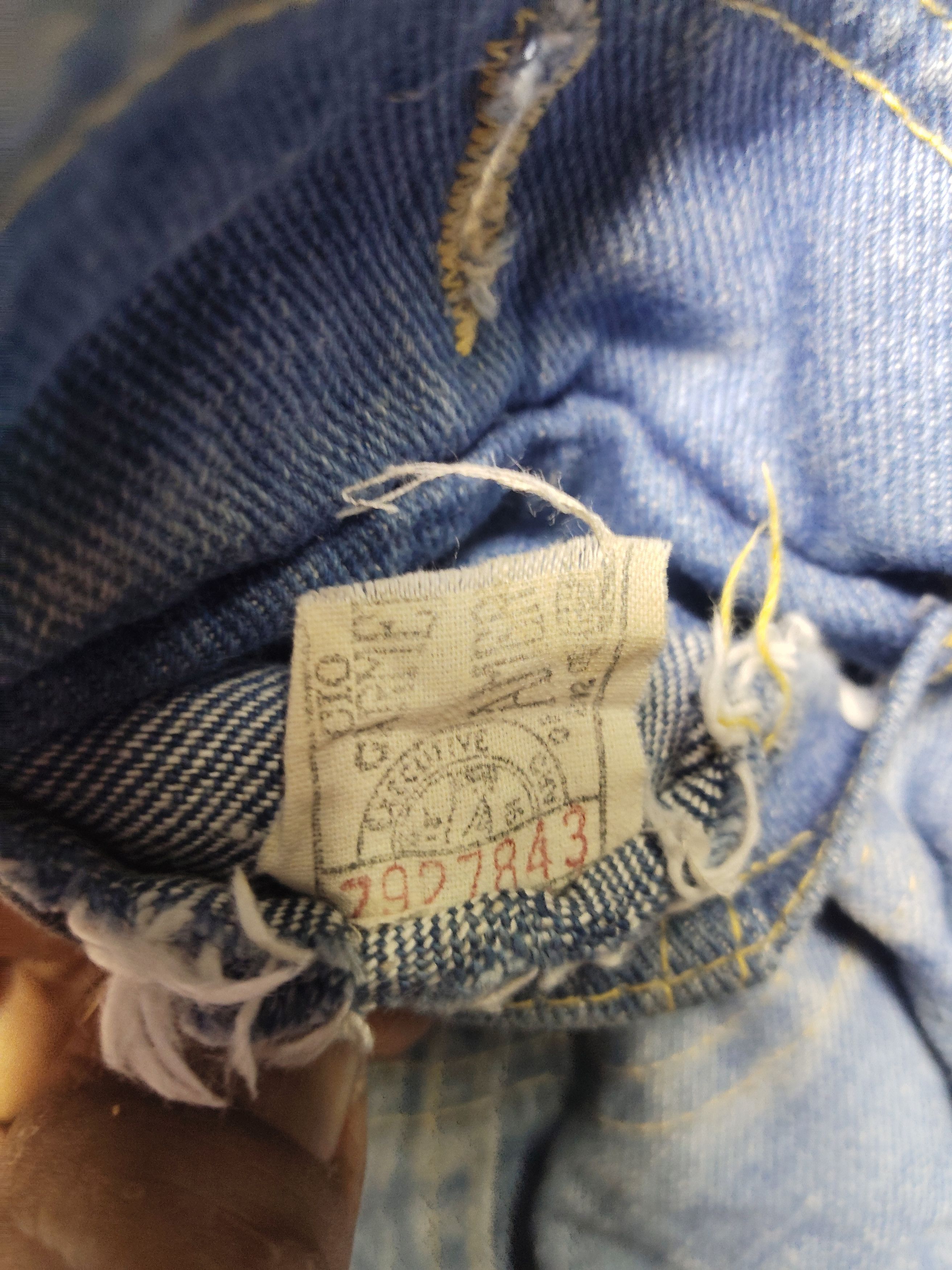 Lee × Vintage Vtg. 70's Lee Riders Sanforized Denim Jacket Size US S / EU 44-46 / 1 - 9 Thumbnail