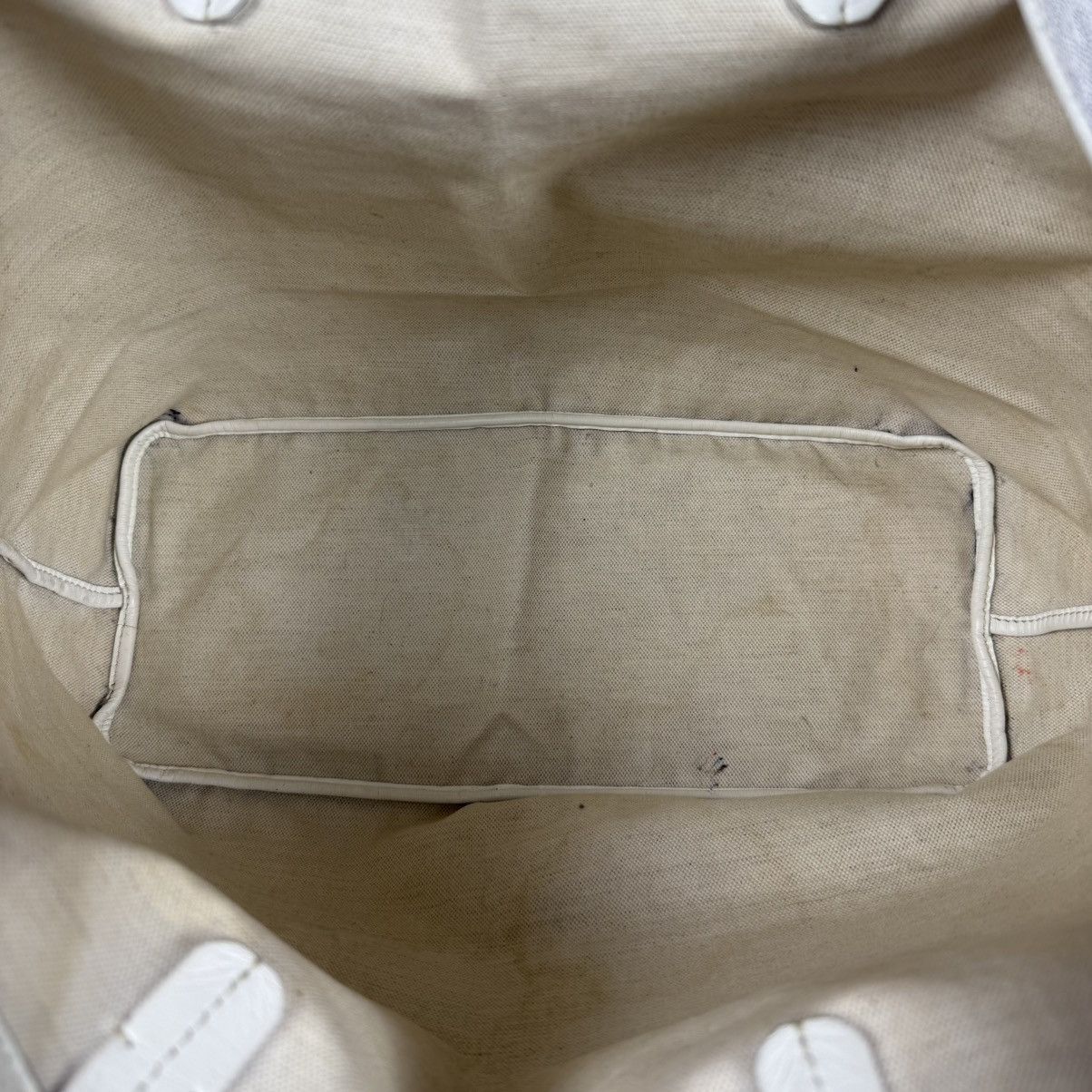 Goyard Goyard St. Louis PM Tote Bag Coated Canvas Leather White Size ONE SIZE - 15 Thumbnail