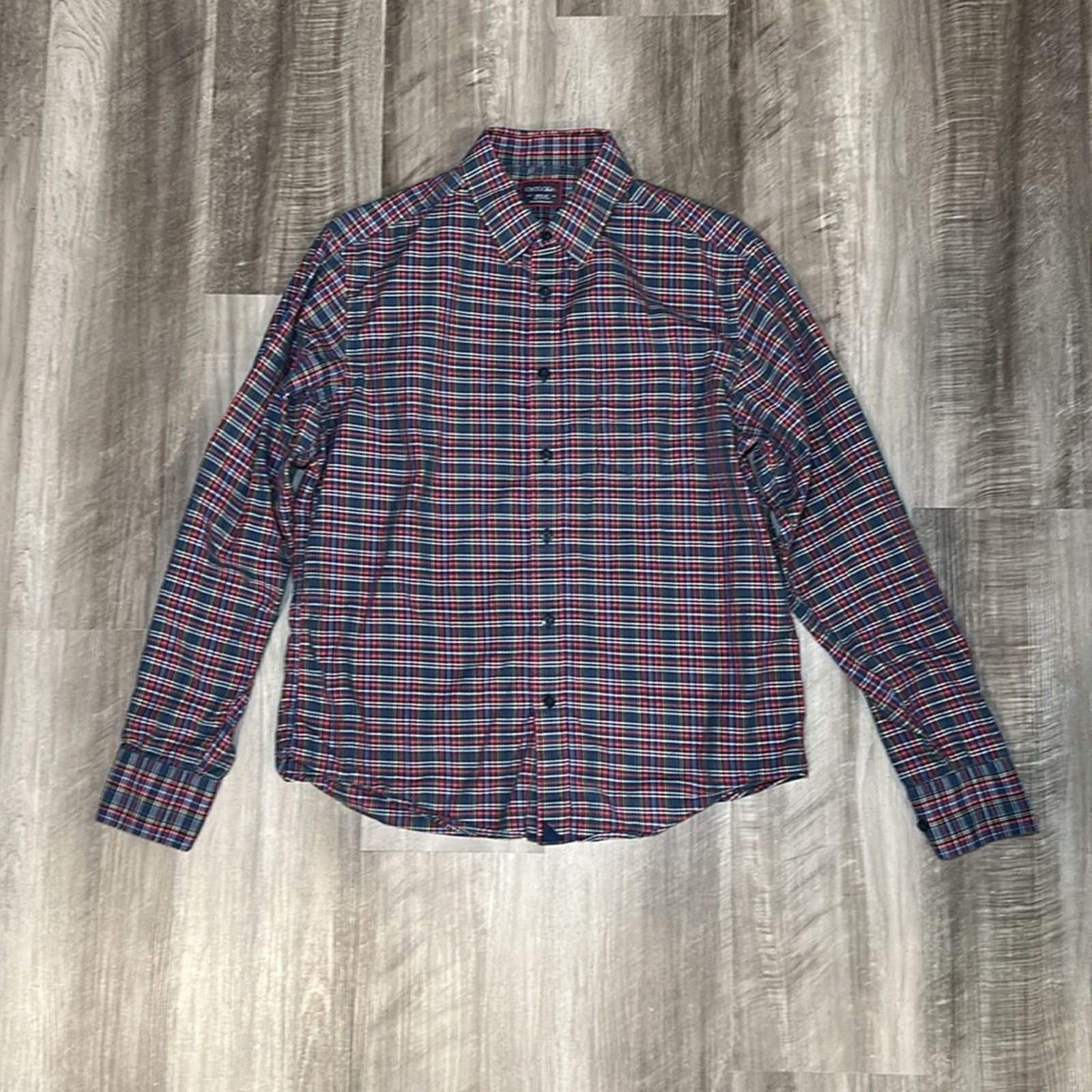 UNTUCKit UNTUCKit Walker Road Plaid Long Sleeve Button Down - Medium Size US M / EU 48-50 / 2 - 2 Thumbnail