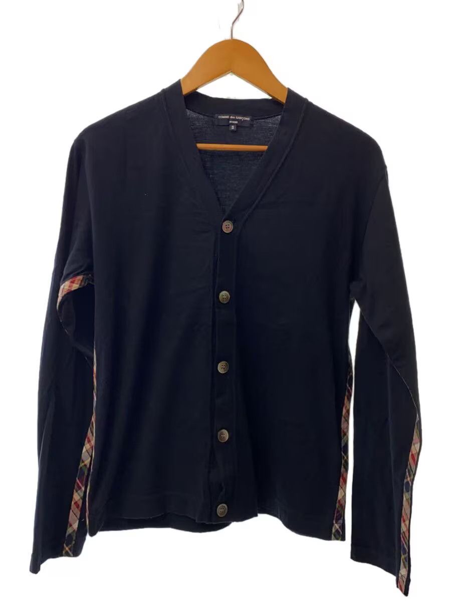 Comme des Garcons × Comme des Garcons Homme AD2009 Plaid Seem Knit Cardigan Size US S / EU 44-46 / 1 - 1 Thumbnail