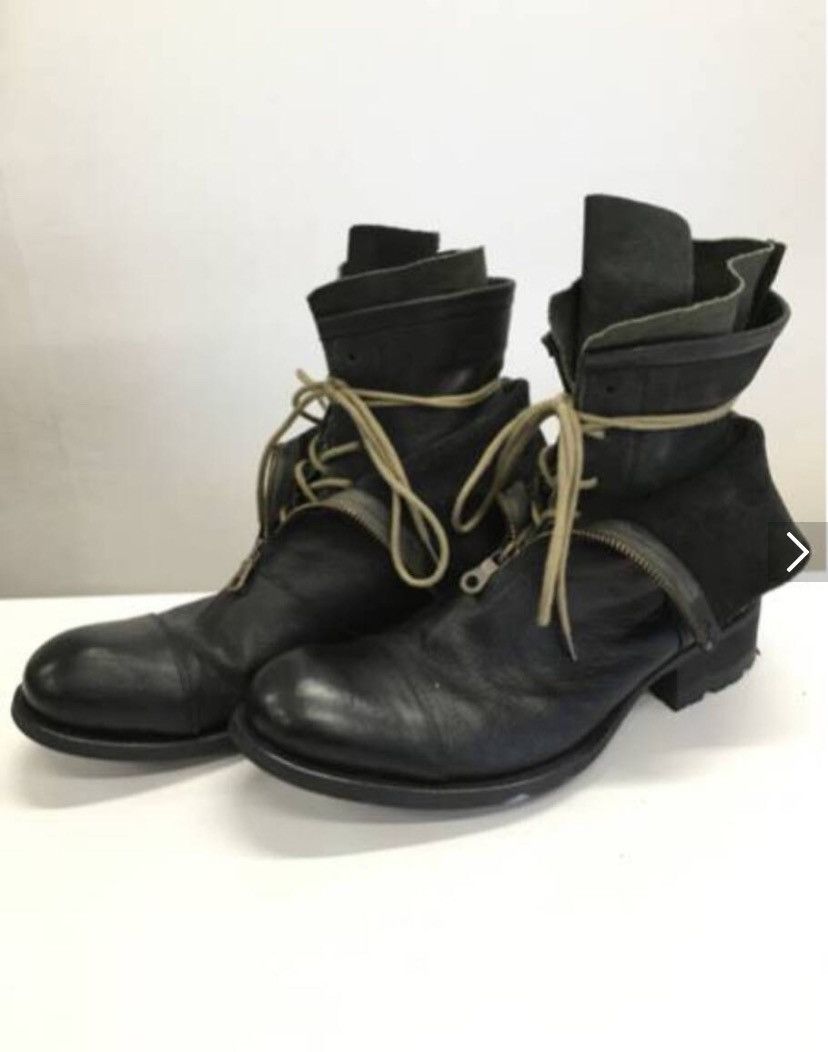 alfredo bannister 2way layered boots 00s alfredobannister layered