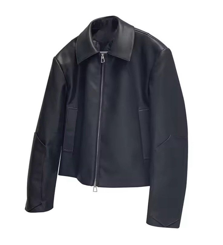 Japanese Brand Black PU Leather Jacket Size US S / EU 44-46 / 1 - 5 Thumbnail