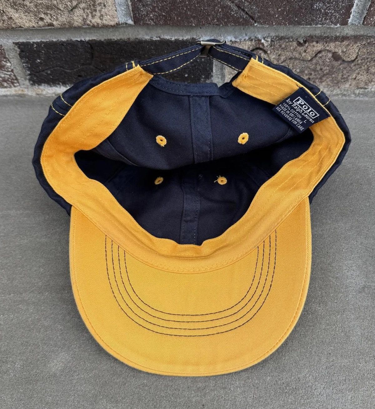 Polo Ralph Lauren Kids Vintage Polo Ralph Lauren University Hat Size ONE SIZE - 2 Thumbnail