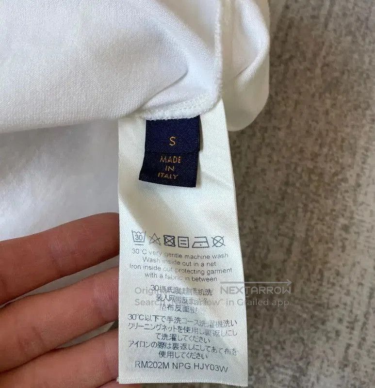 Louis Vuitton Louis Vuitton White Women's T. Size S / US 4 / IT 40 - 5 Thumbnail