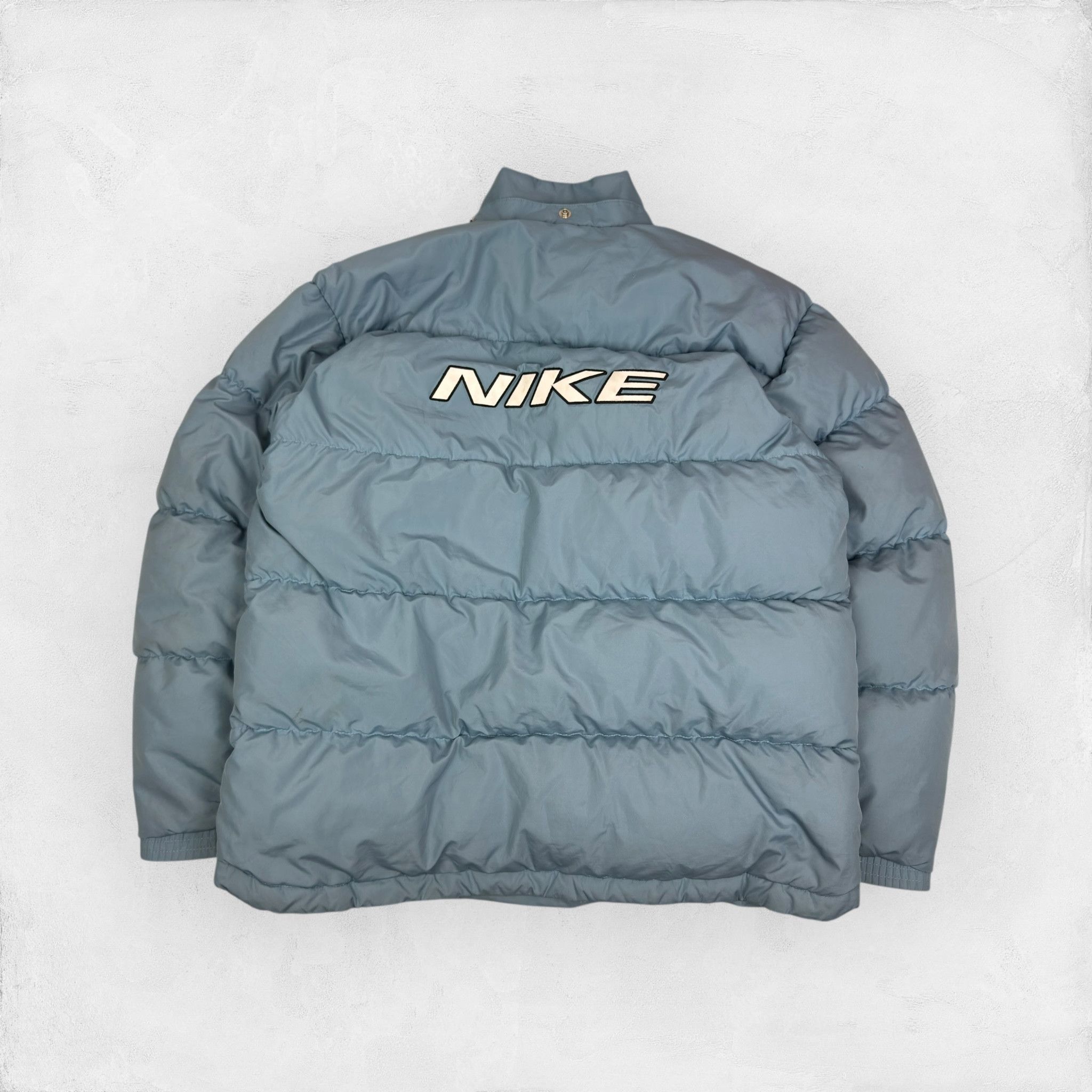Nike Vintage Nike Womens Full Zip Puffer Down Jacket Large(12-14) Size L / US 10 / IT 46 - 2 Thumbnail