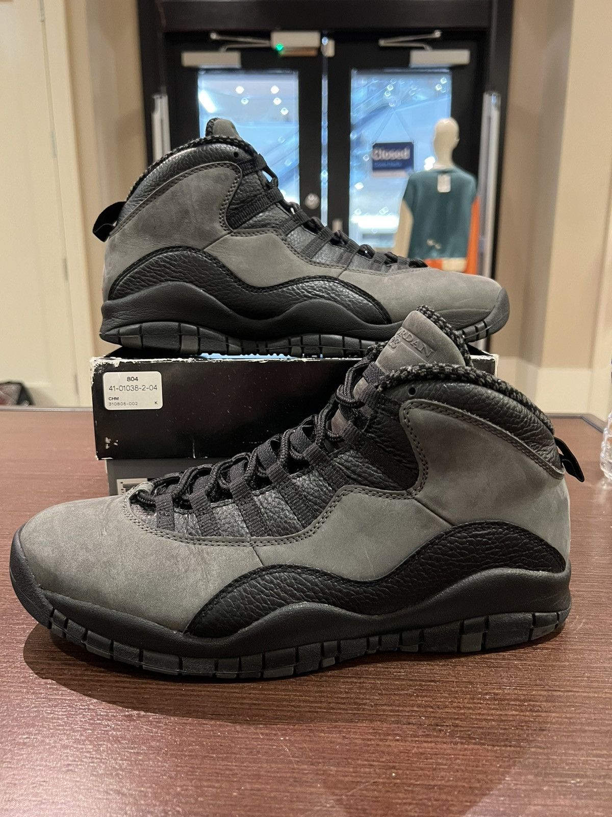 Jordan Brand Jordan retro 10 ‘shadow' Size US 11.5 / EU 44-45 - 2 Thumbnail