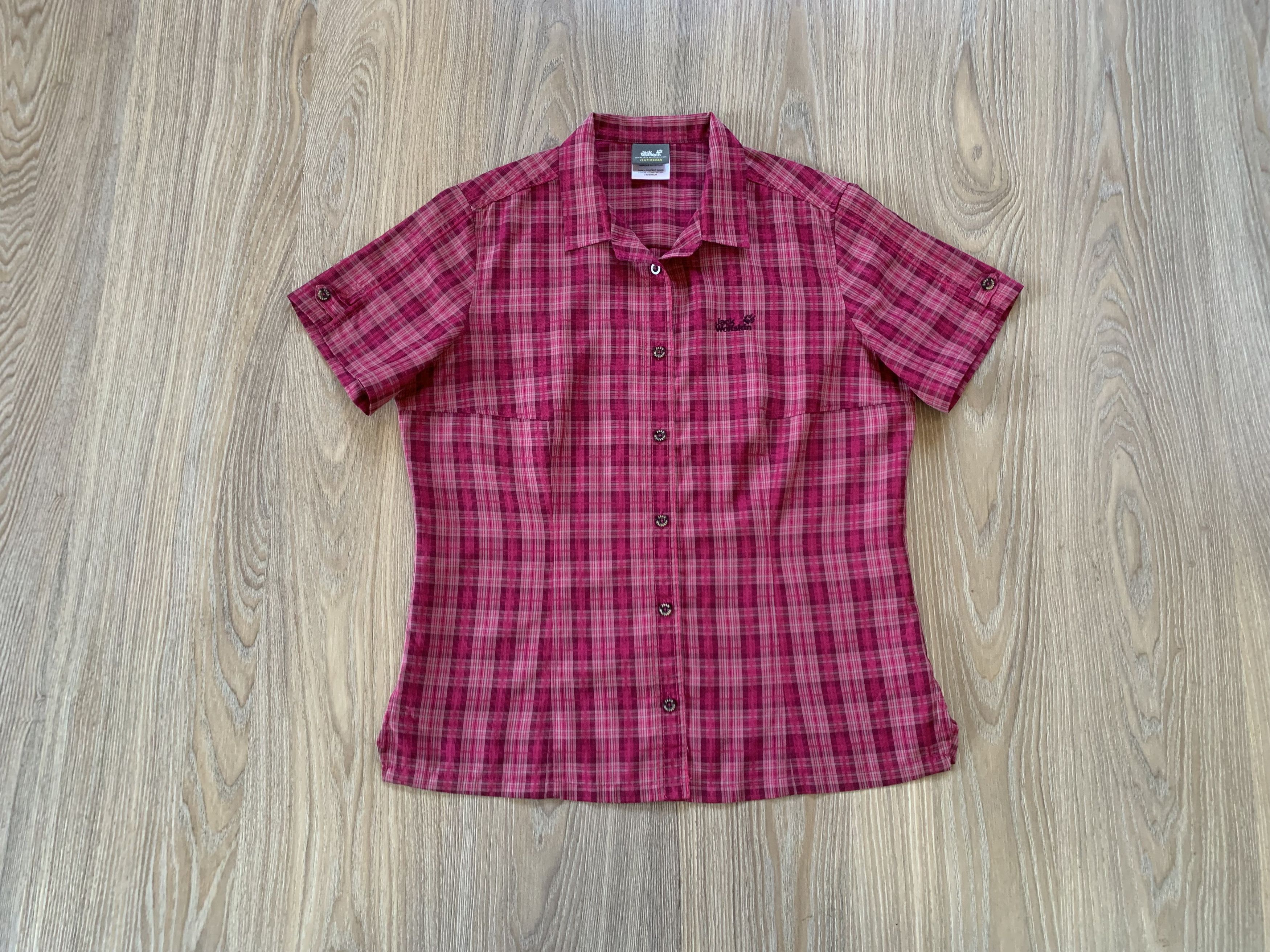 Jack Wolfskin Jack Wolfskin Women's Pink Trekking Shirt Size L / US 10 / IT 46 - 11 Thumbnail