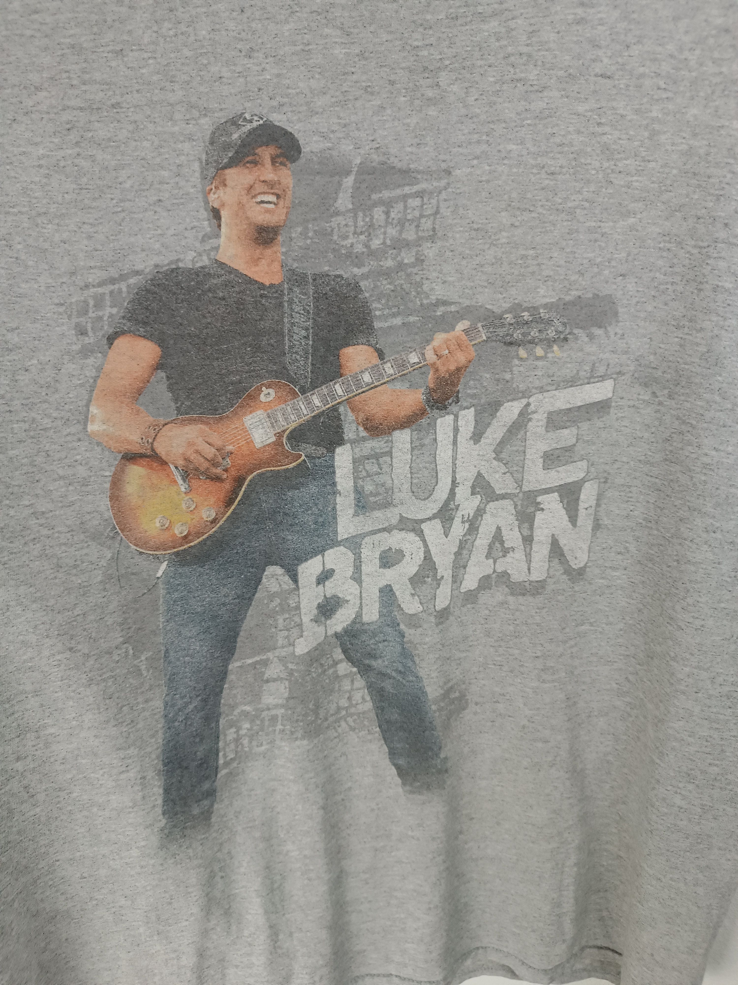 Band Tees VINTAGE LUKE BRYAN COUNTRY TOUR TEE blake shelton mcgraw Size US L / EU 52-54 / 3 - 10 Thumbnail
