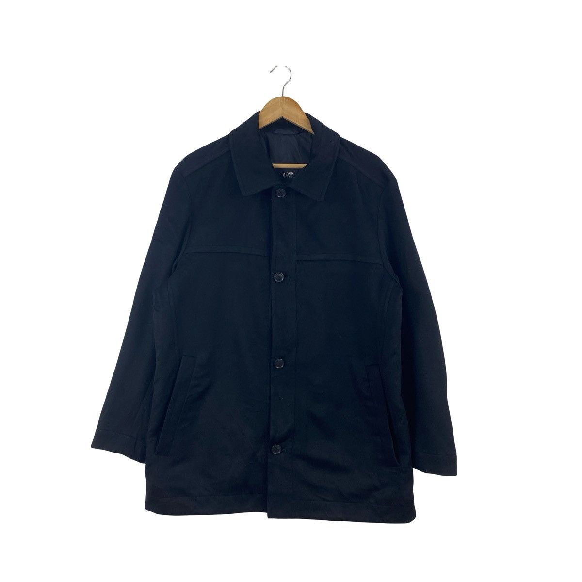 Hugo Boss Vintage HUGO BOSS COLOMBO Colombo Button Up Coat Jacket Size US XXL / EU 58 / 5 - 1 Thumbnail